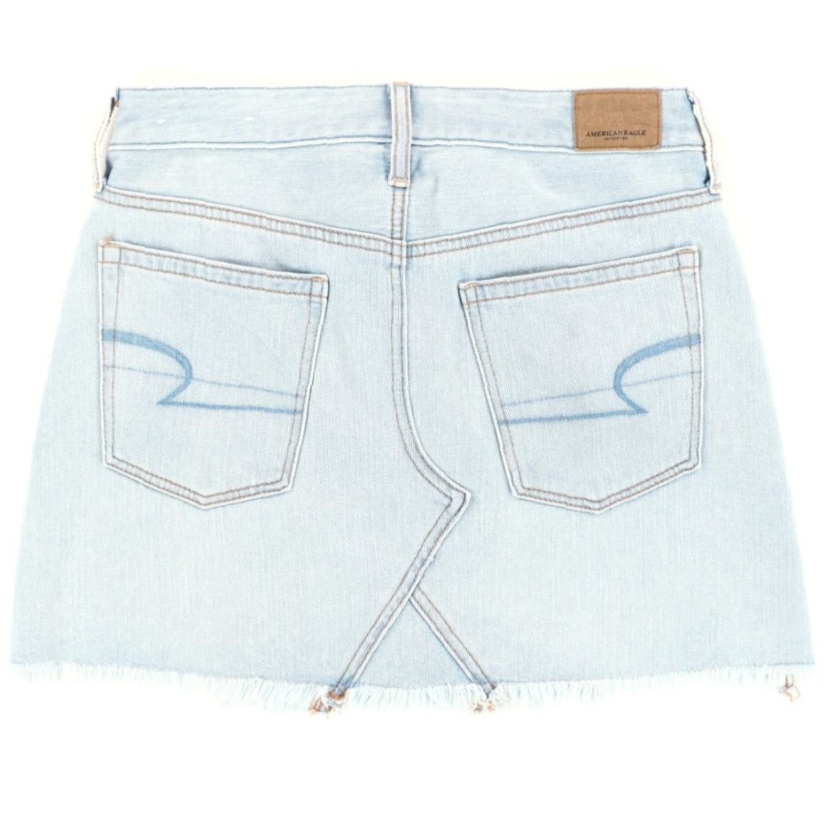 Vintage **Blue Women's American Eagle Zip Fly Cotton Denim Skirt 0** User: **Blue Women's American Eagle Zip Fly Cotton Denim Skirt Size 0** Size 25" / US 0 / IT 36 - 4 Thumbnail