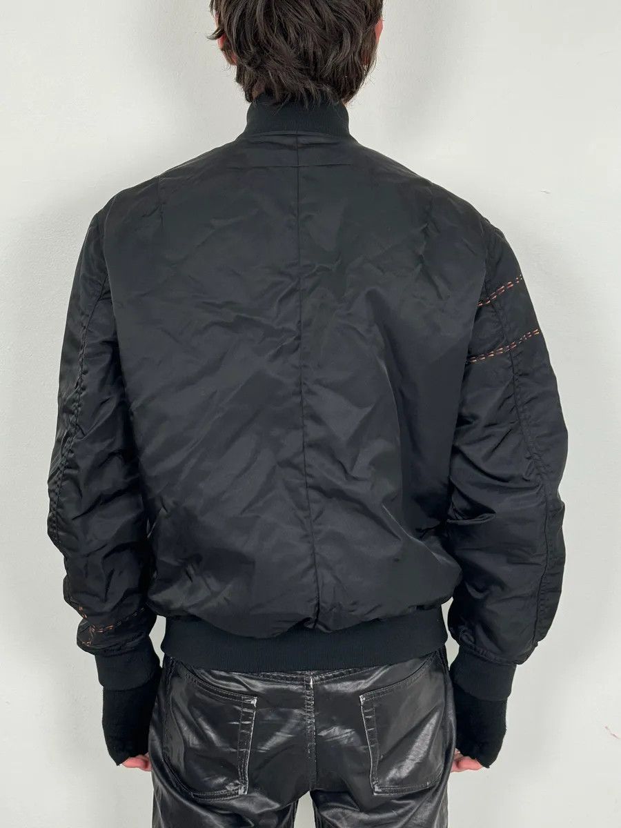 Givenchy Givenchy Reversible Presley Black & Orange Nylon Bomber Jacket by Riccardo Tisci Size US M / EU 48-50 / 2 - 6 Thumbnail