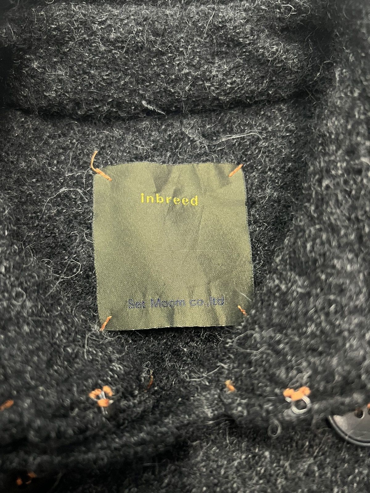 Japanese Brand INBREED SET MOON CO LTD WOOL JACKET Size S / US 4 / IT 40 - 6 Thumbnail