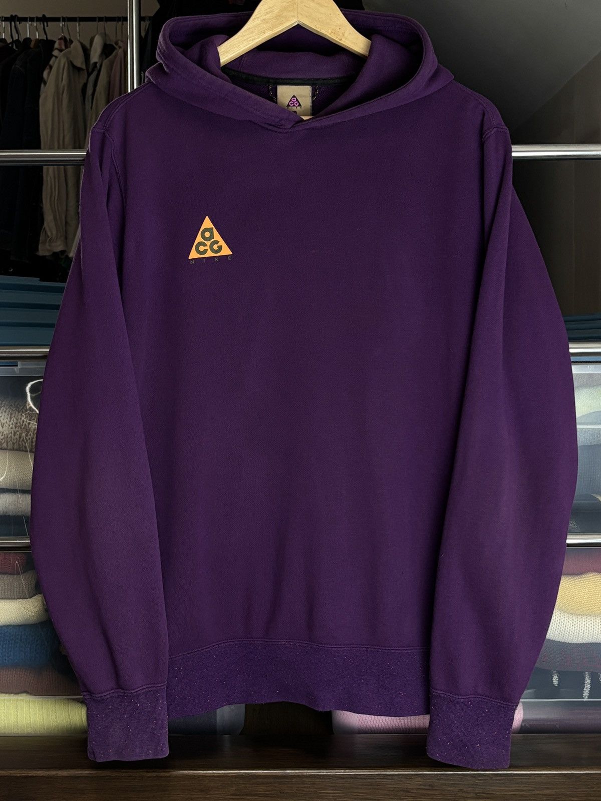 Nike × Nike ACG Nike ACG Purple Hoodie Size US M / EU 48-50 / 2 - 1 Thumbnail