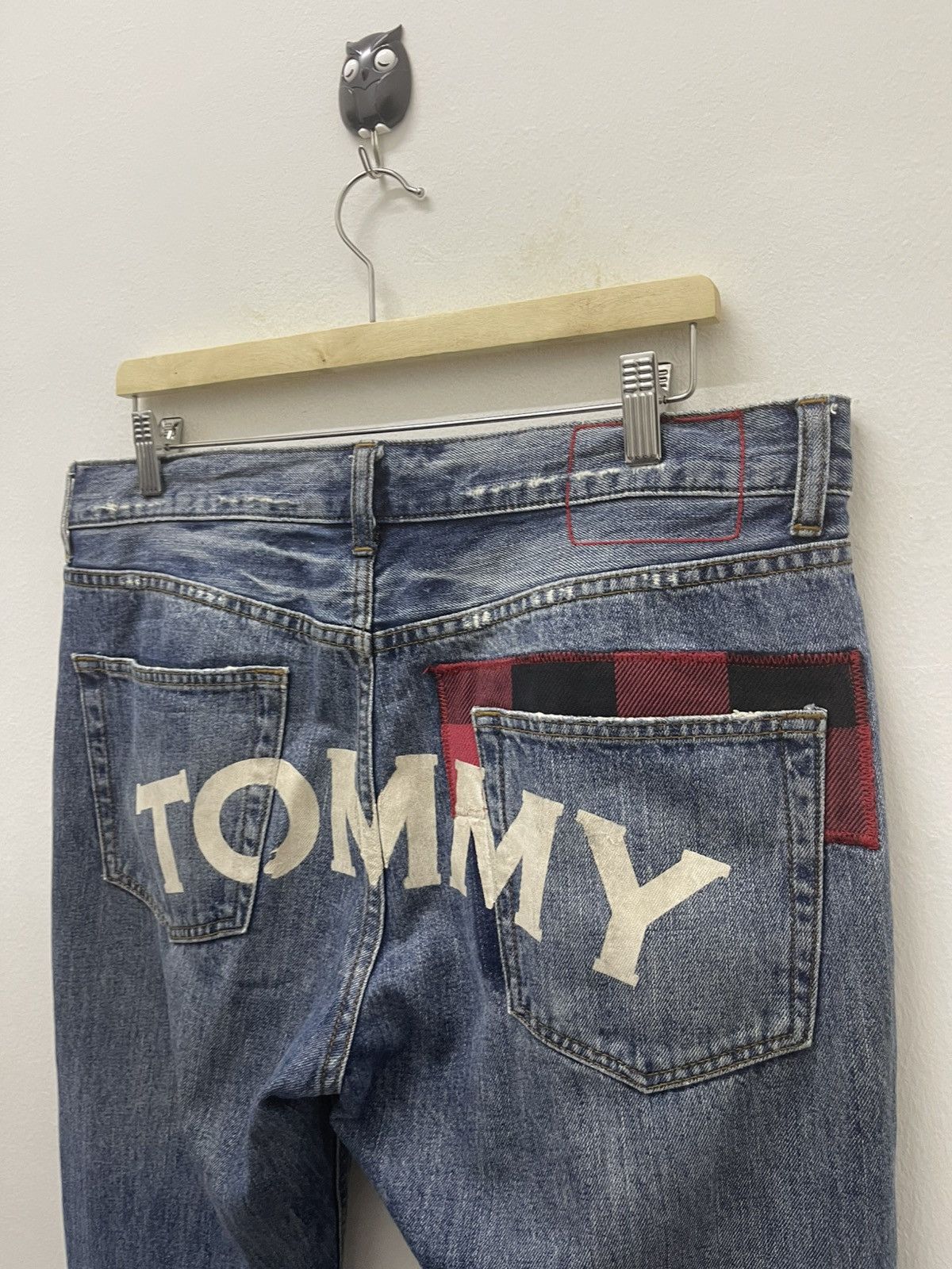 Tommy Jeans Rare Vintage TOMMY Spell Out Daicock Style Size US 35 - 4 Thumbnail