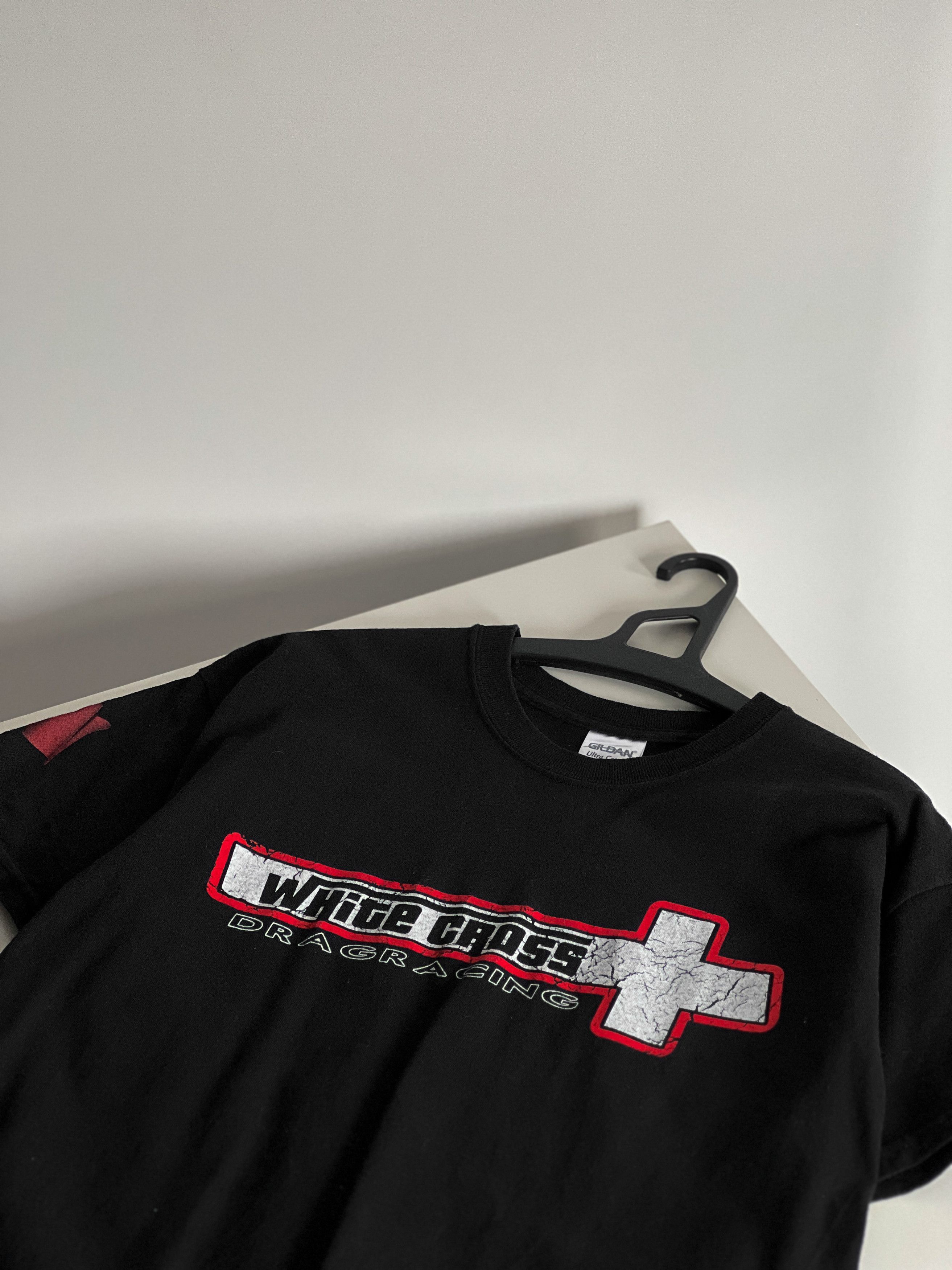 Gildan GILDAN White Cross Dragracing FIA European Championship Size US M / EU 48-50 / 2 - 7 Thumbnail