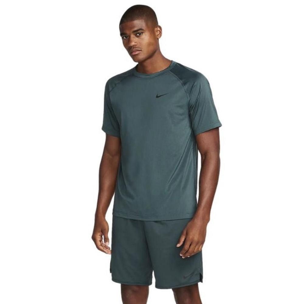 Nike Nike Ready Dri-FIT Short-Sleeve Fitness Top Deep Jungle Blac Size US L / EU 52-54 / 3 - 1 Thumbnail