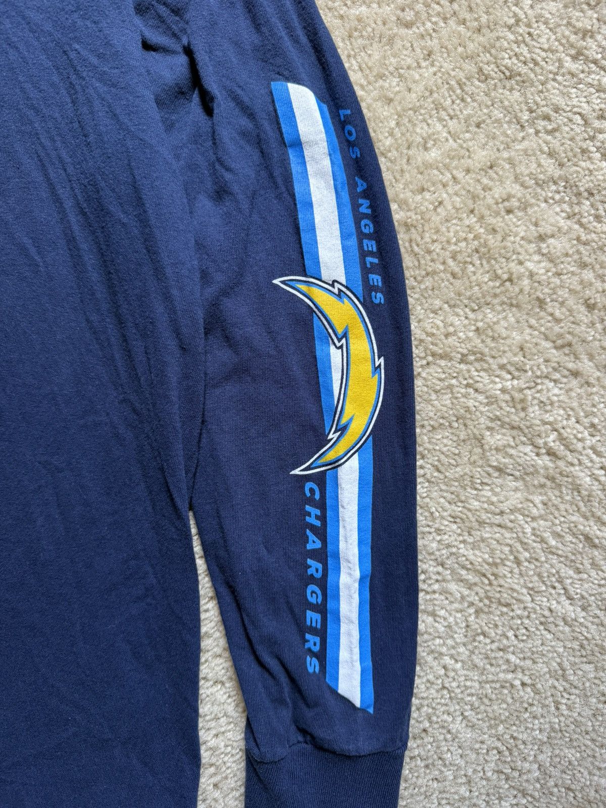 Majestic Los Angeles Chargers NFL Long Sleeve Shirt Size US L / EU 52-54 / 3 - 7 Thumbnail