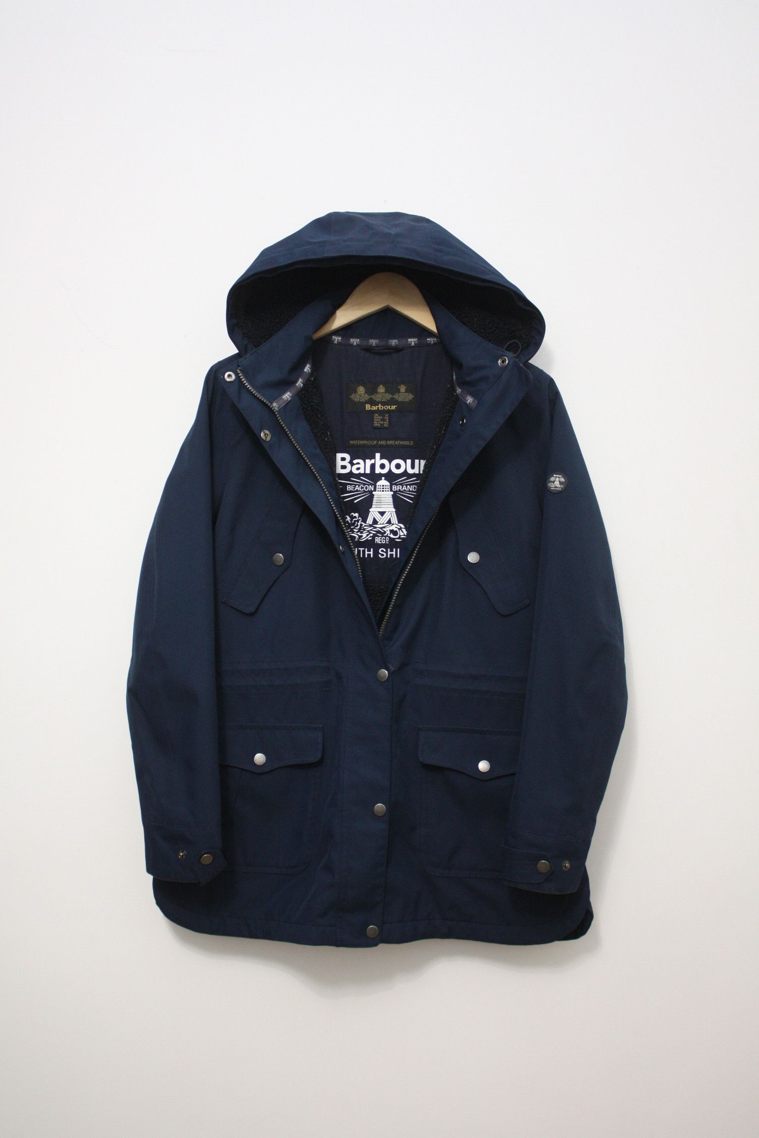 Barbour stronsay waterproof breathable jacket store