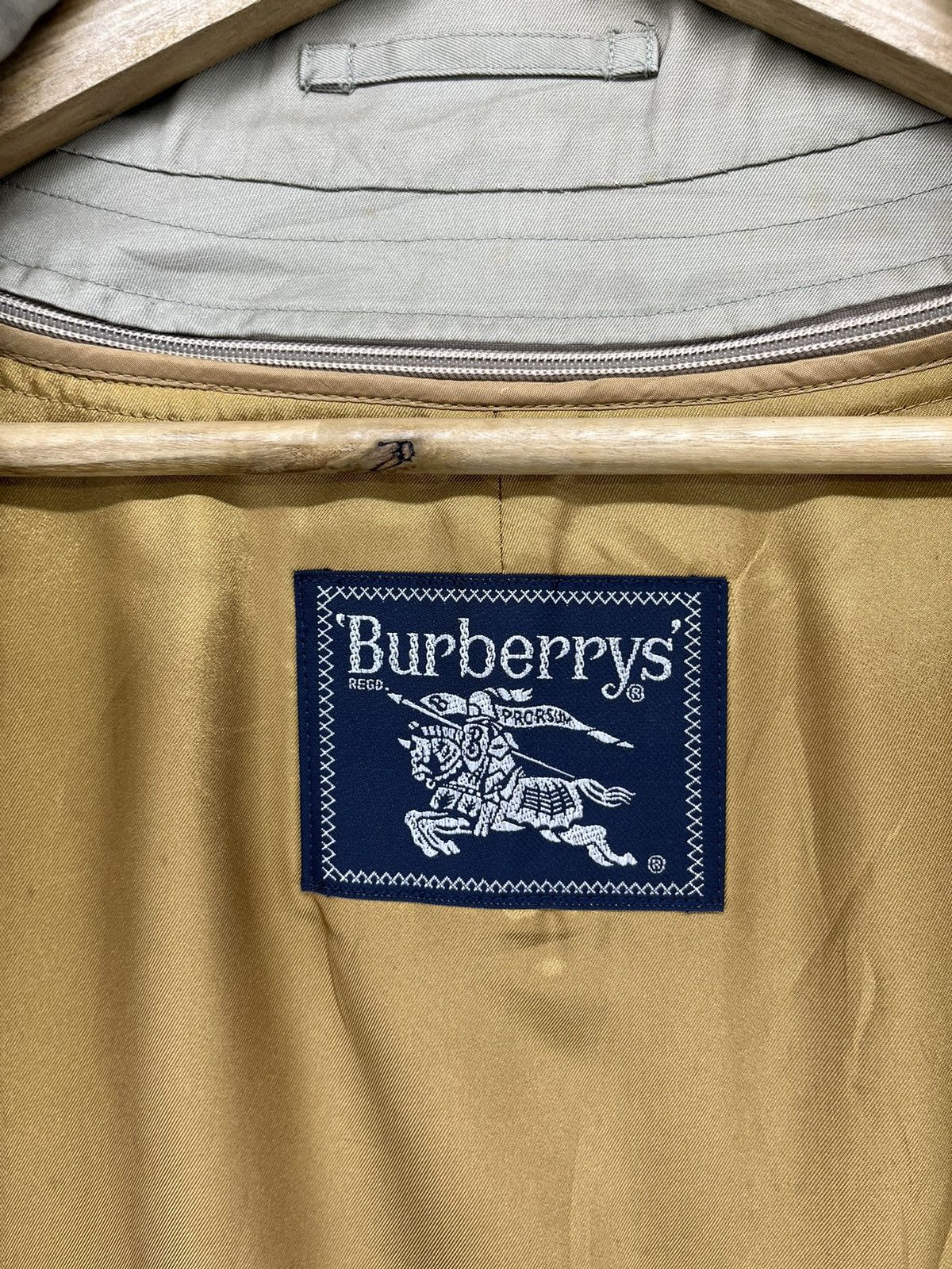Burberry Vintage Burberry Nova Check Trench Coat Long Jacket Size US M / EU 48-50 / 2 - 8 Thumbnail
