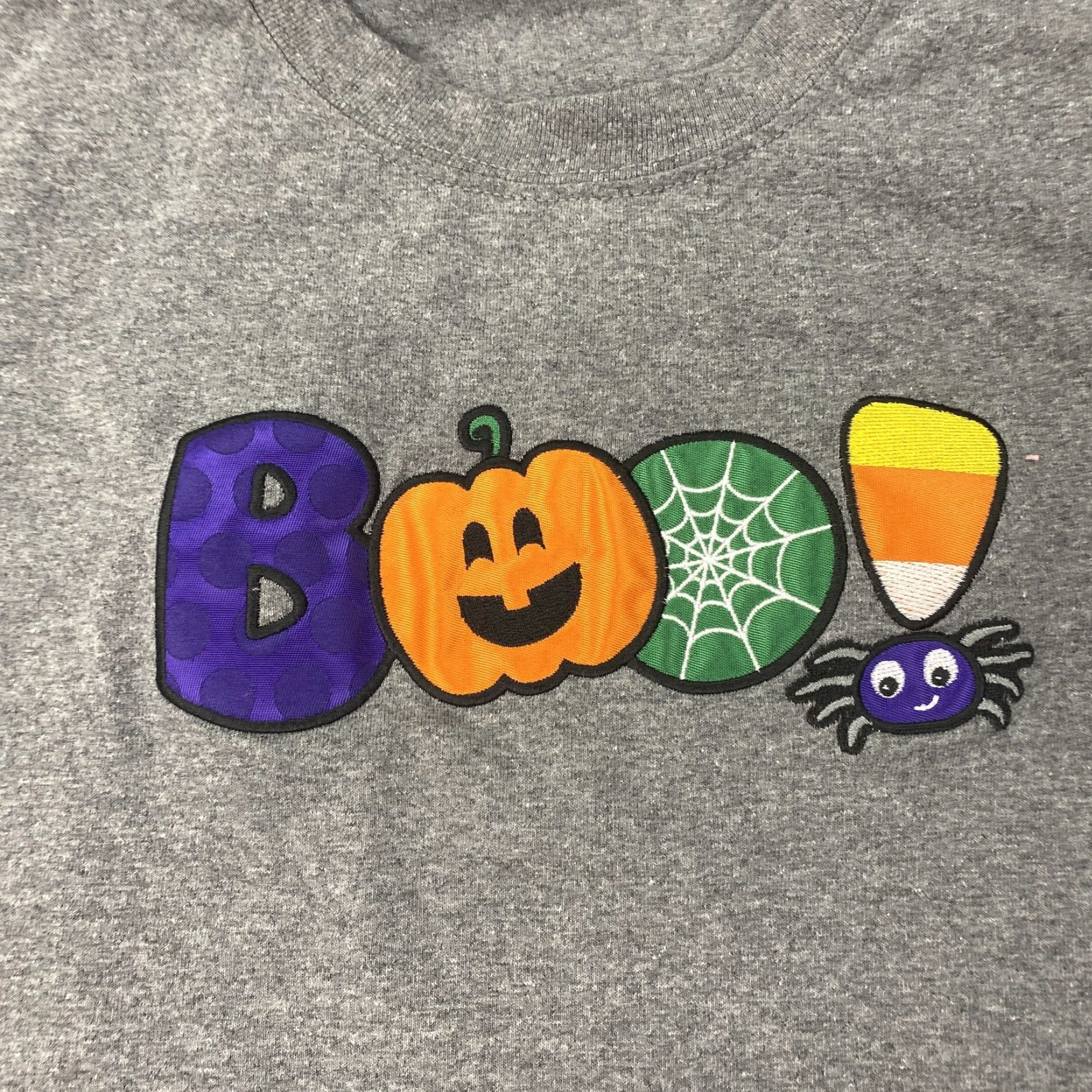 Port & Company Port & Company Shirt Mens XL Gray Halloween Boo Pumpkin Candy Corn Graphic Tee Size US XL / EU 56 / 4 - 3 Thumbnail