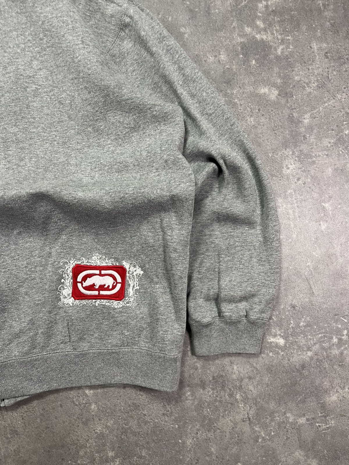 Ecko Unltd. Ecko Unltd Big Tattoo Print Logo Baggy Zip Hoodie XL XXL Size US XL / EU 56 / 4 - 16 Thumbnail