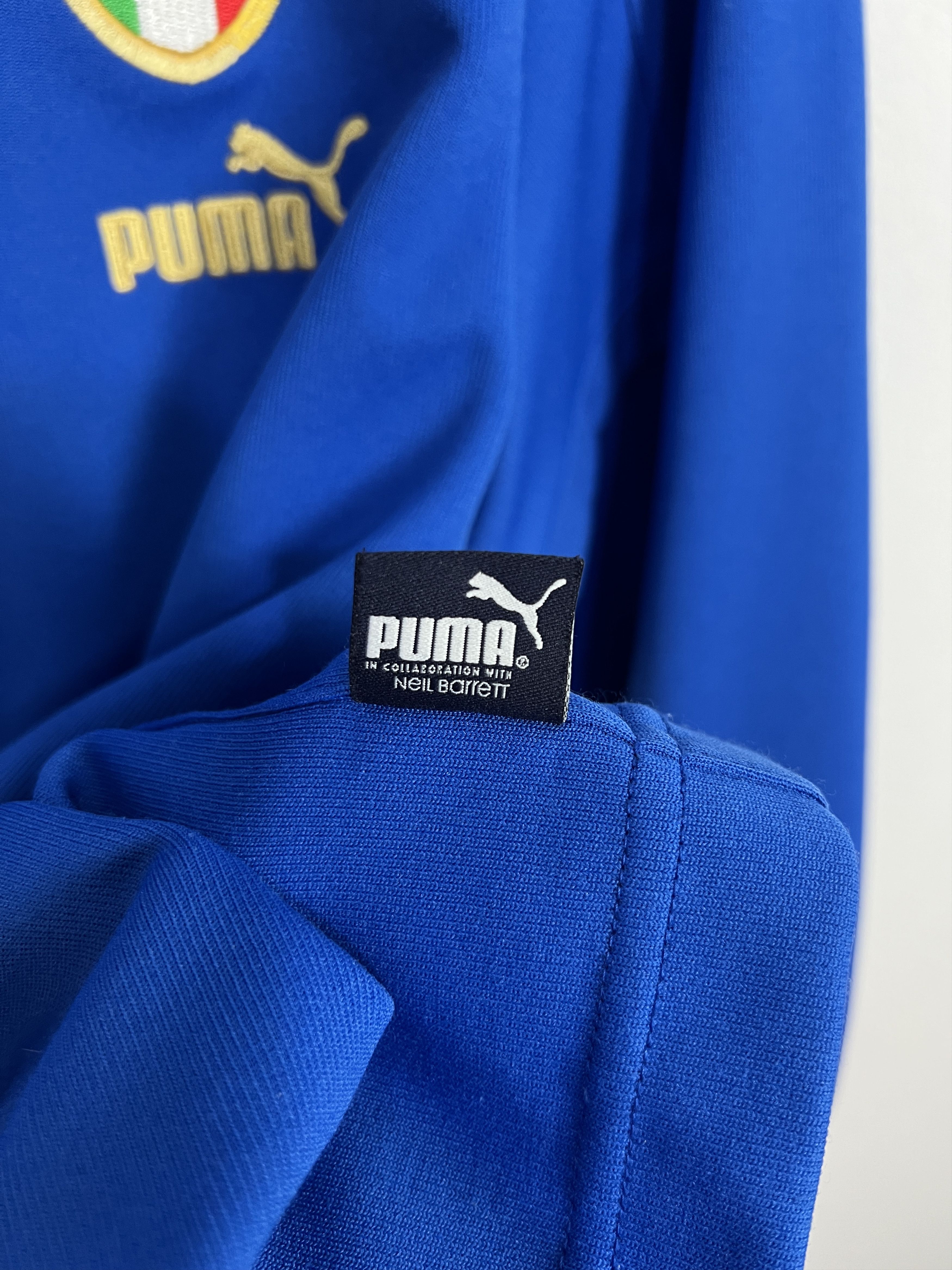 Puma Vintage 2000's Puma Italy Football Jacket Soccer Track Top Size US M / EU 48-50 / 2 - 5 Thumbnail