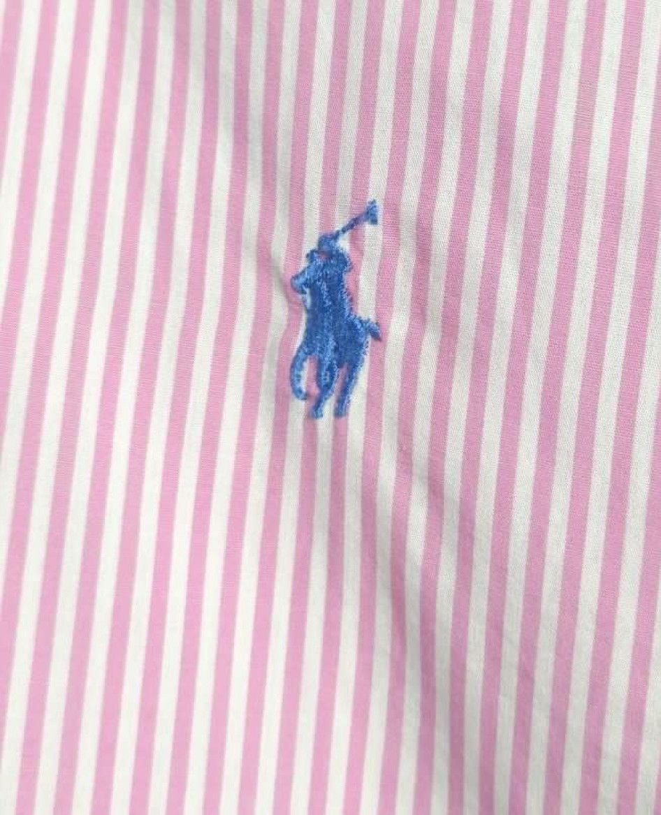 Polo Ralph Lauren Vintage 90s Ralph Lauren Striped Pink Button Long Sleeve Size US S / EU 44-46 / 1 - 4 Thumbnail