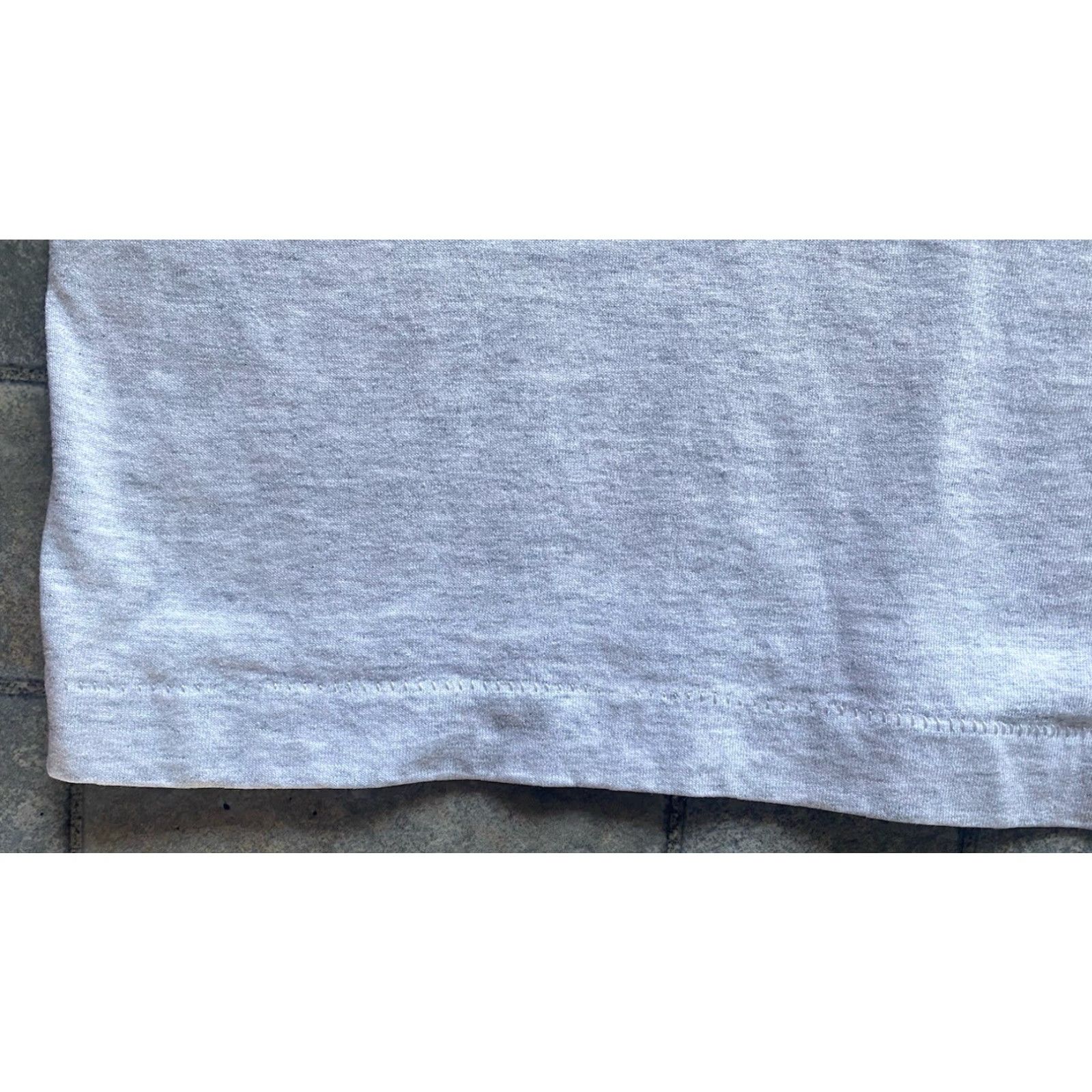 Vintage VINTAGE Screen Stars T-Shirt Mens XL Navy Gray 90s Military Single Stitch Made In USA Size US XL / EU 56 / 4 - 3 Thumbnail