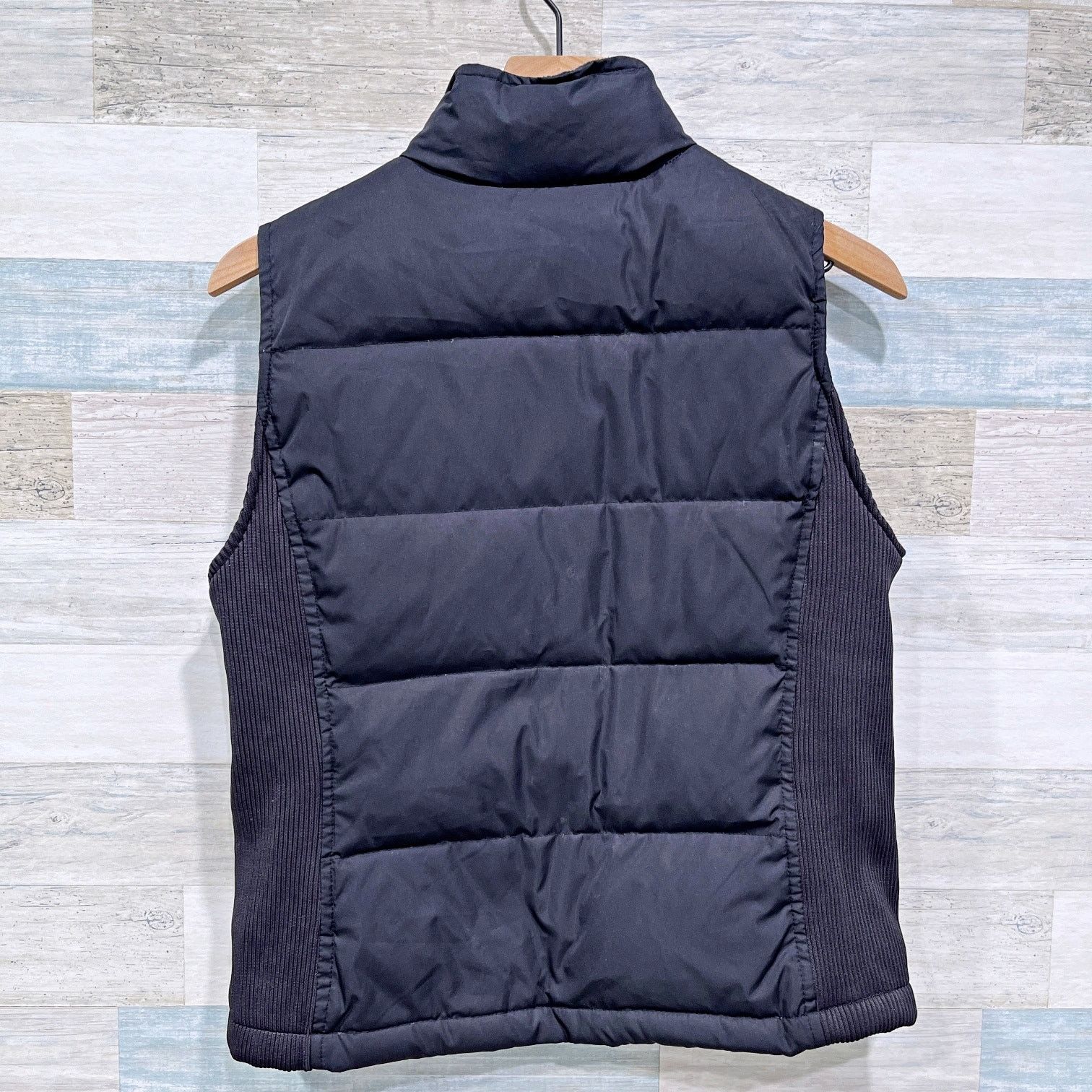Gap GAP Vintage Y2K Puffer Vest Black Full Zip Down Womens XS Size XS / US 0-2 / IT 36-38 - 3 Thumbnail