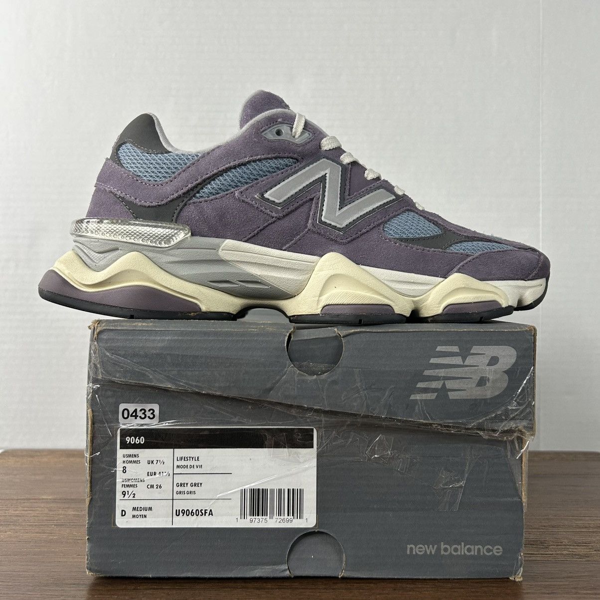 New Balance New Balance 9060 Shadow Purple Men8/Women9.5 Size US 9.5 / IT 39.5 - 1 Thumbnail