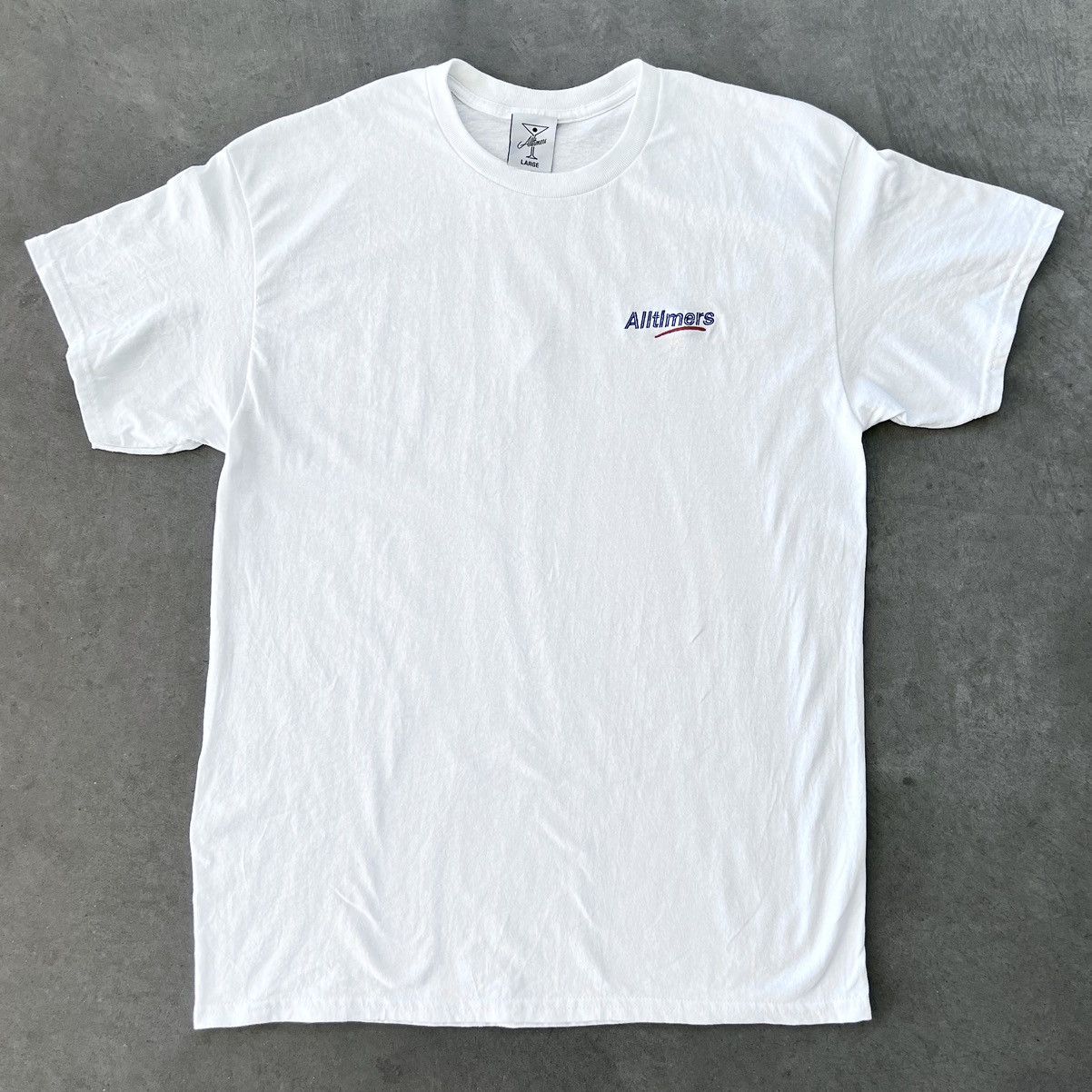 Alltimers White - ESTATE EMBROIDERED TEE Size US L / EU 52-54 / 3 - 1 Thumbnail