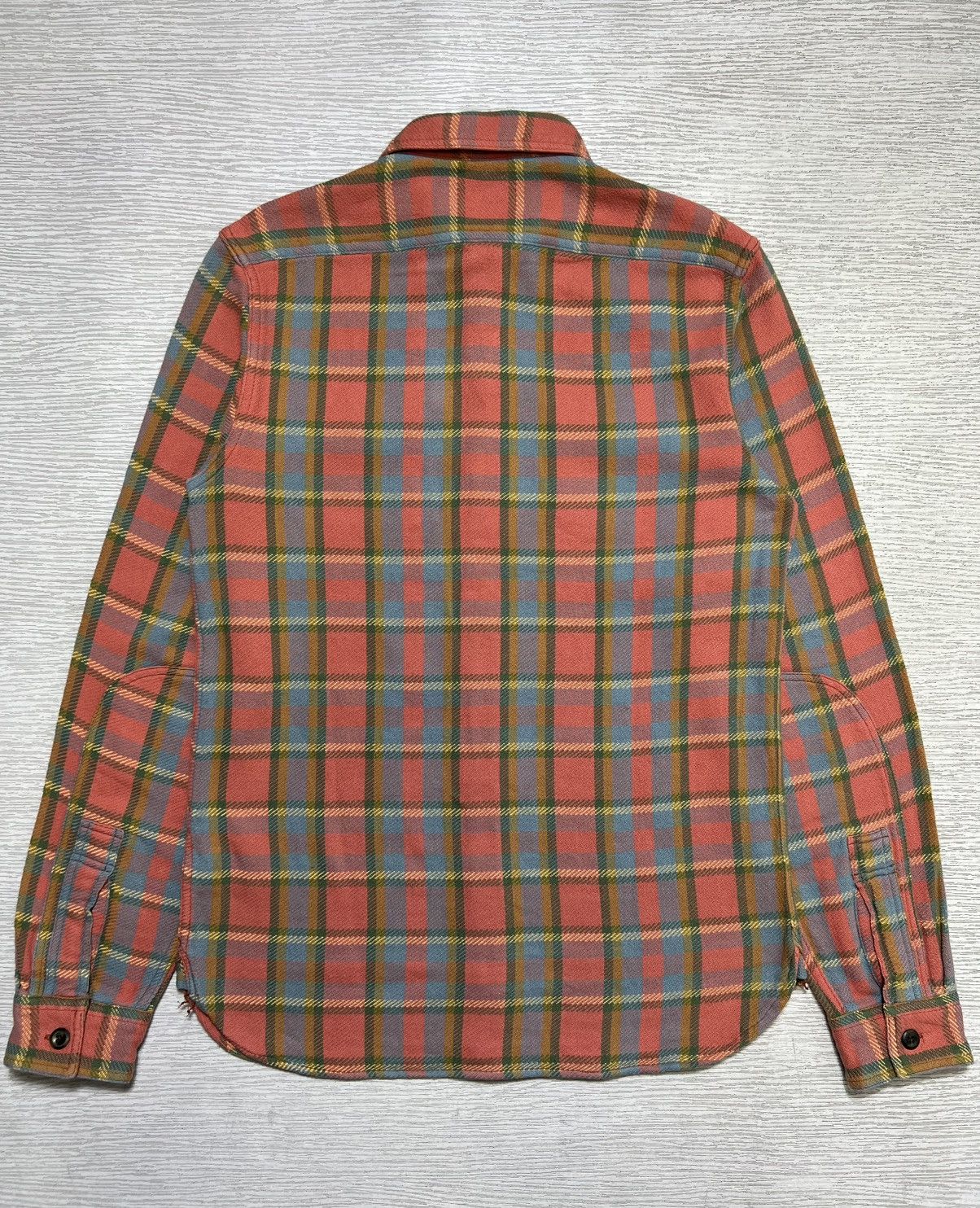 RRL Ralph Lauren RRL Ralph Lauren - Cameron Plaid Cotton Twill Flannel Shirt Size US S / EU 44-46 / 1 - 5 Thumbnail