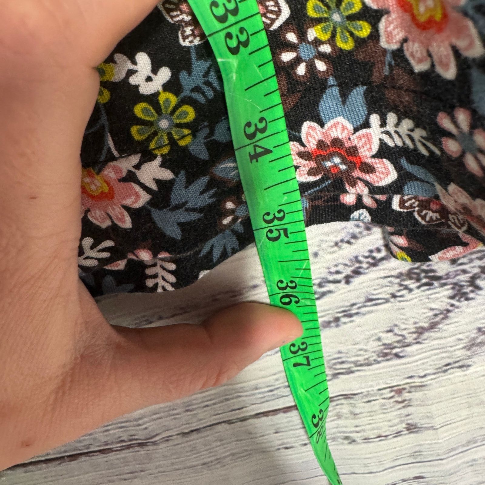 Boden Boden Floral Long Sleeve Dress Black Multicolor Boho Midi 12 Size XL / US 12-14 / IT 48-50 - 4 Thumbnail
