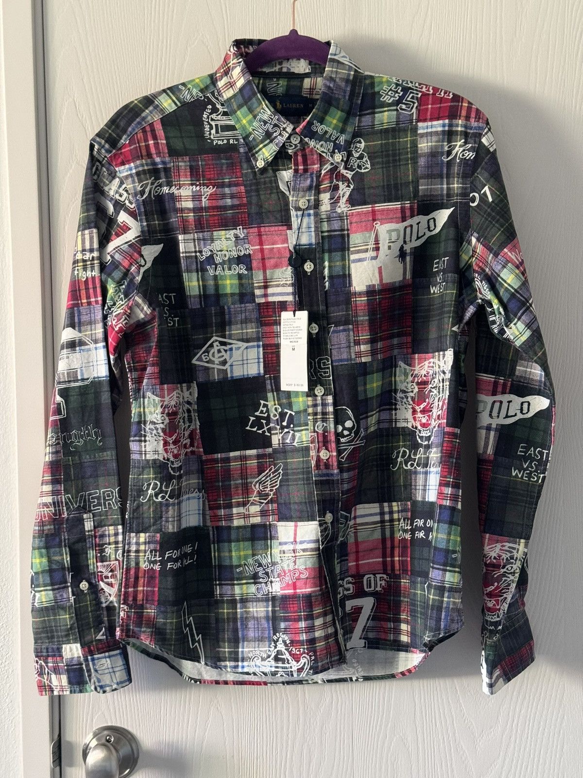 Polo Ralph Lauren Polo Ralph Lauren collegiate themed button down Size US M / EU 48-50 / 2 - 1 Thumbnail