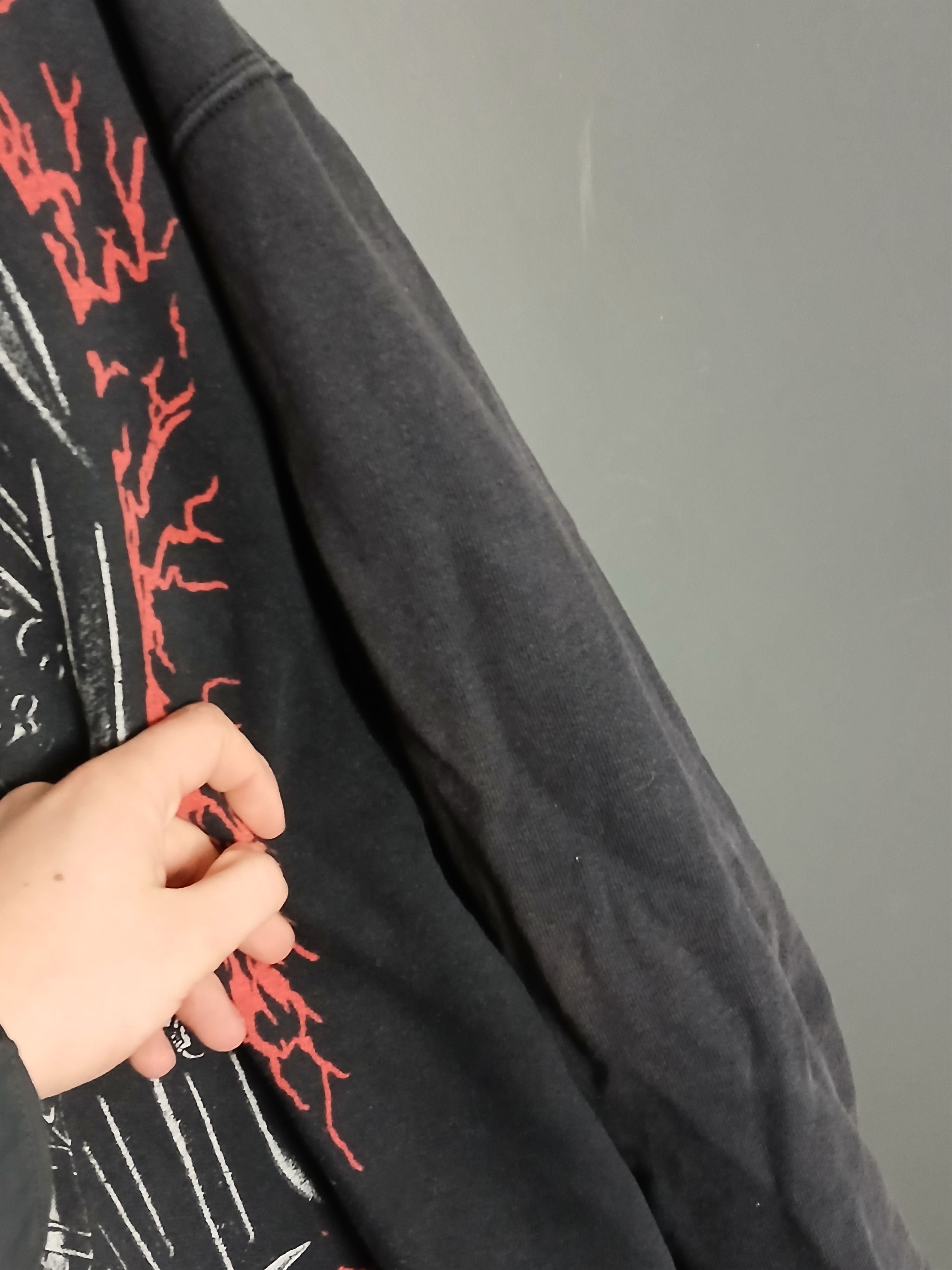 Band Tees × Slayer Slayer Hoodie broken zip Size US XL / EU 56 / 4 - 6 Thumbnail