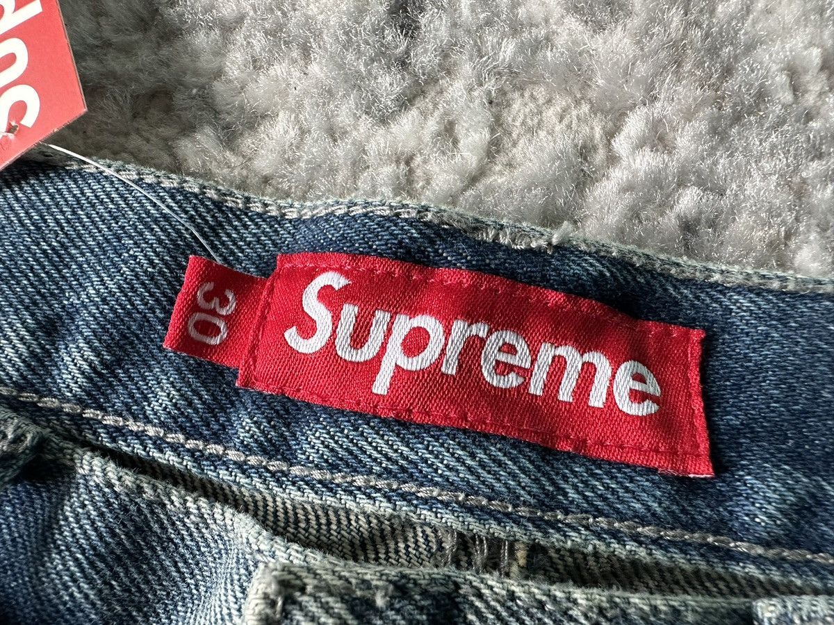 Supreme SUPREME S LOGO LOOSE FIT JEAN SS24 Size US 30 / EU 46 - 3 Thumbnail