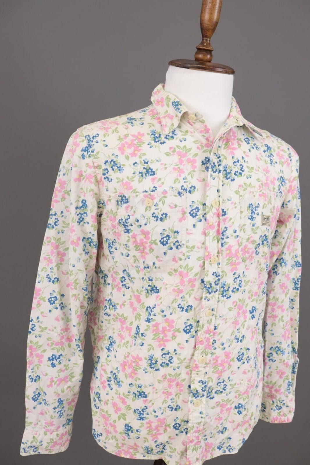 Denim & Supply Ralph Lauren Denim & Supply Ralph Lauren White Florlal Shirt Size M Size US M / EU 48-50 / 2 - 5 Thumbnail