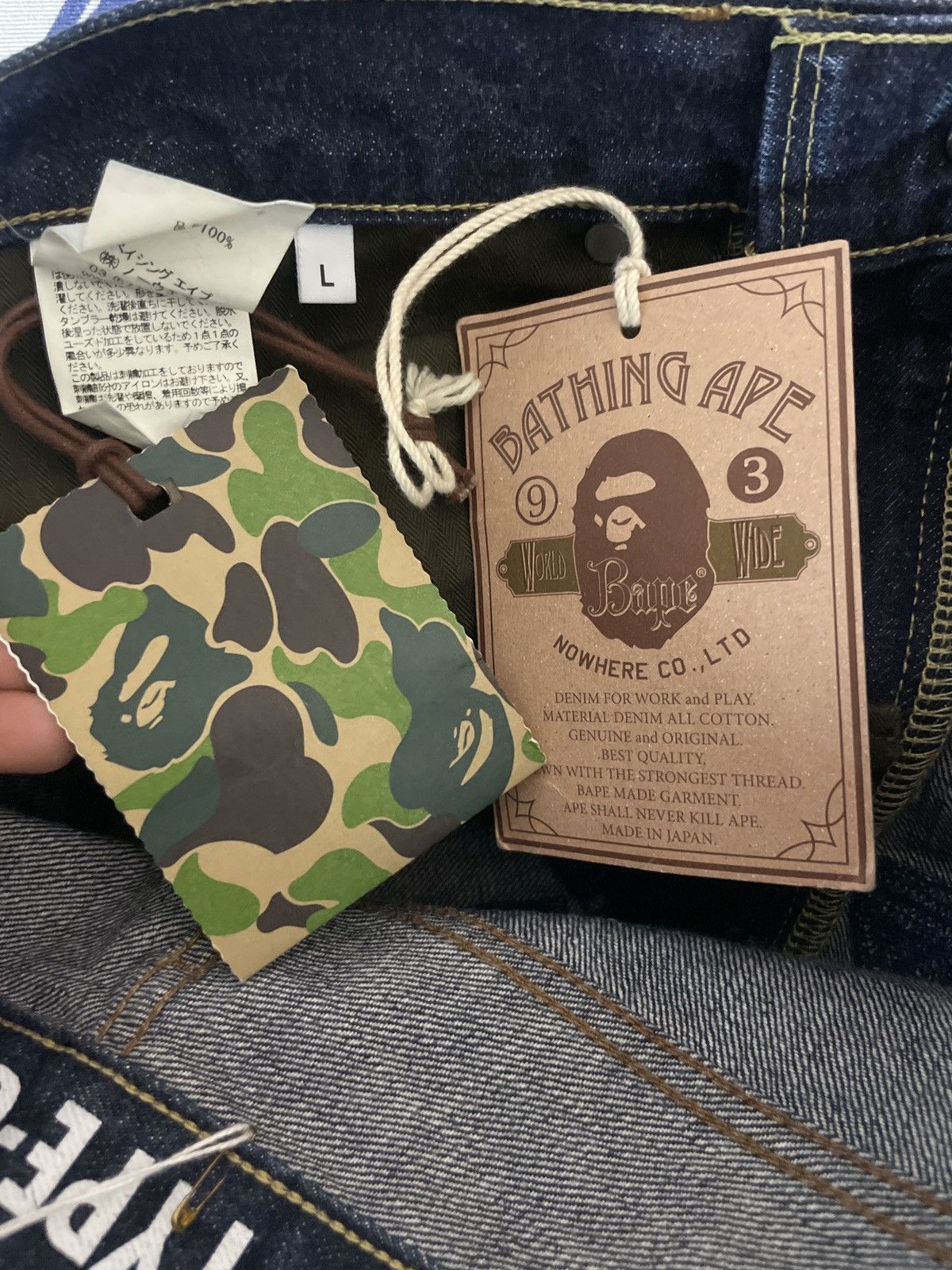 Bape 2008 Bape Shark Jeans Size US 32 / EU 48 - 8 Thumbnail