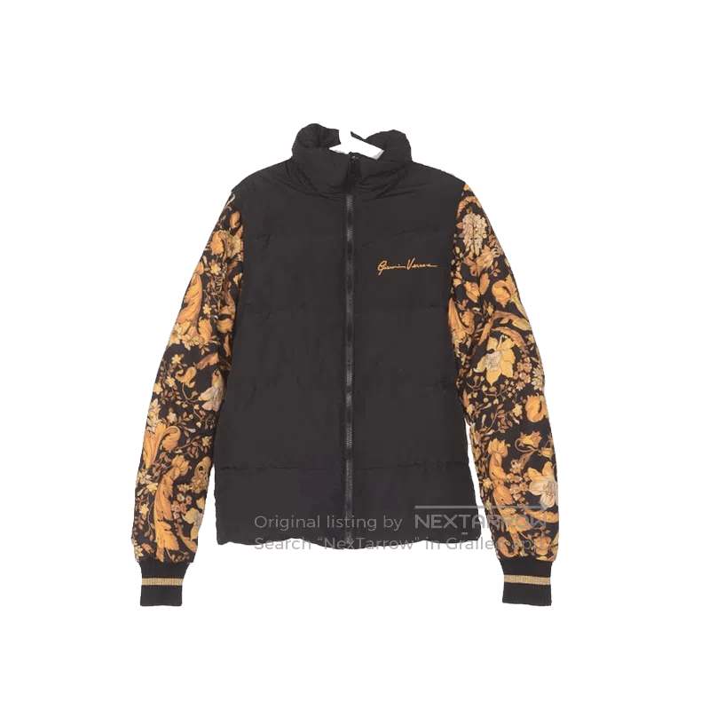 Versace Versace Color-blocked down jacket Size US M / EU 48-50 / 2 - 1 Thumbnail