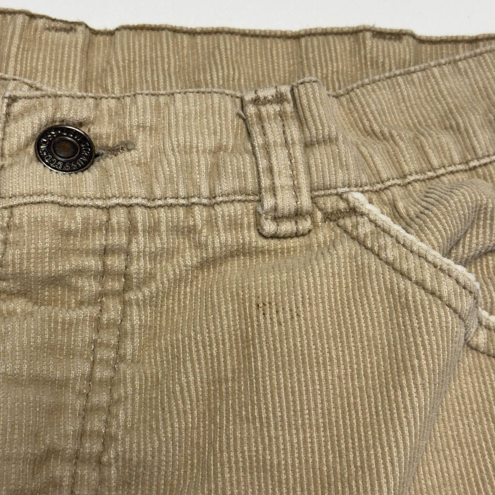 Levi's Vintage Levi's Corduroy Pants Mens 30x30 Tan Size US 30 / EU 46 - 3 Thumbnail