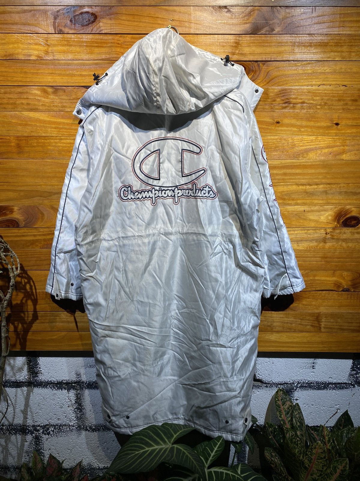 Champion Vintage Champion Products White Long Parka Jacket Sherpa Size US S / EU 44-46 / 1 - 10 Thumbnail
