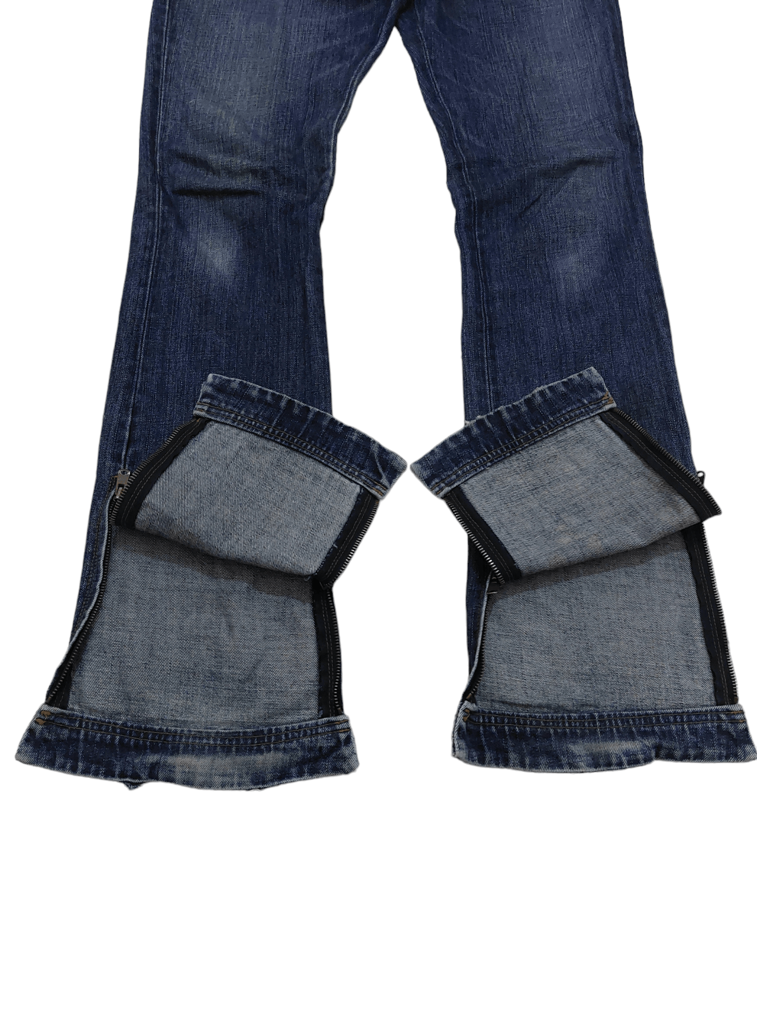 Vintage Flare Jeans Rico Japan Low Rise Boot Cut Zipped Size US 32 / EU 48 - 4 Thumbnail