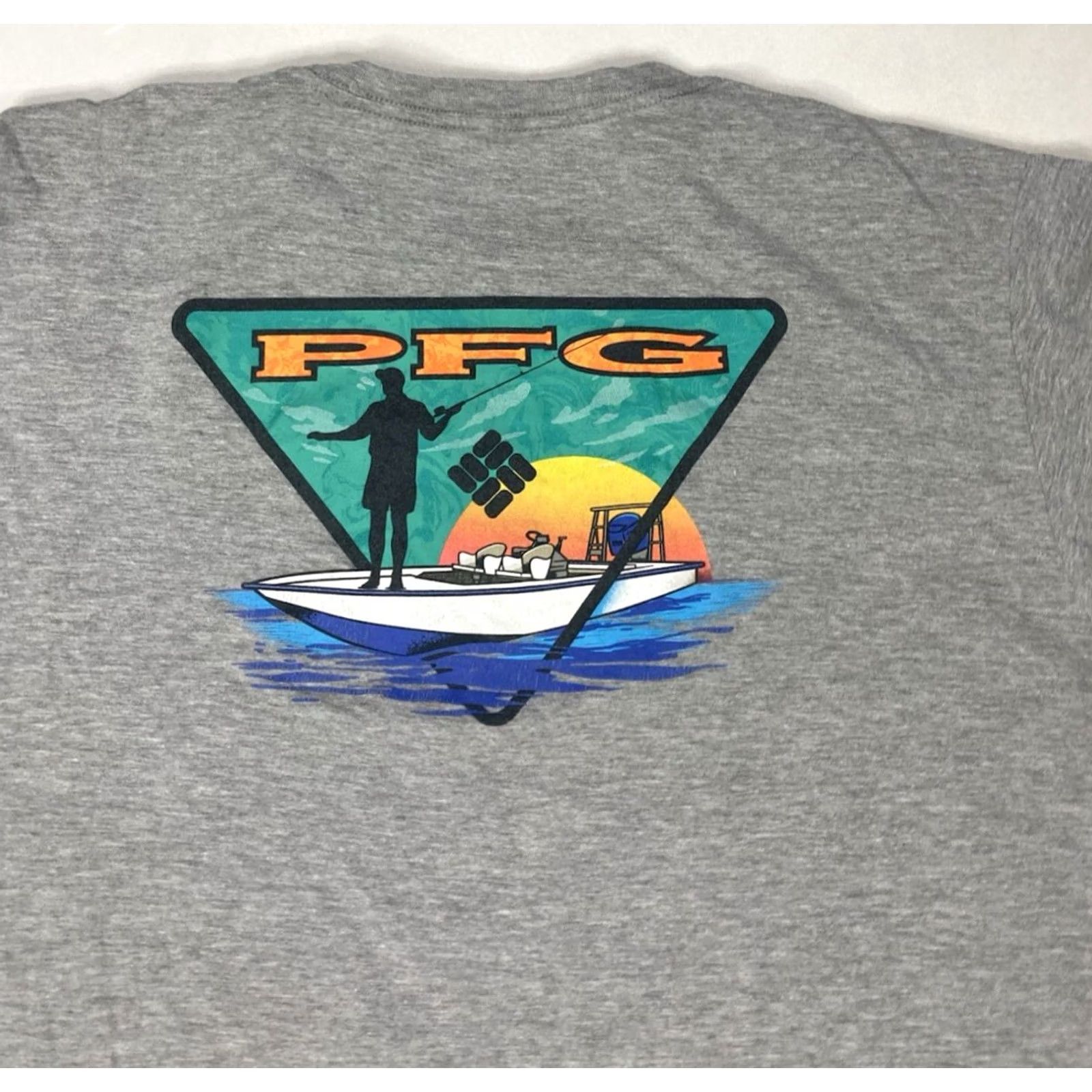 Vintage VINTAGE Columbia PFG Performance Fishing Gear Boat Fish Graphic T-shirt Men XL Gray Size US XL / EU 56 / 4 - 2 Thumbnail