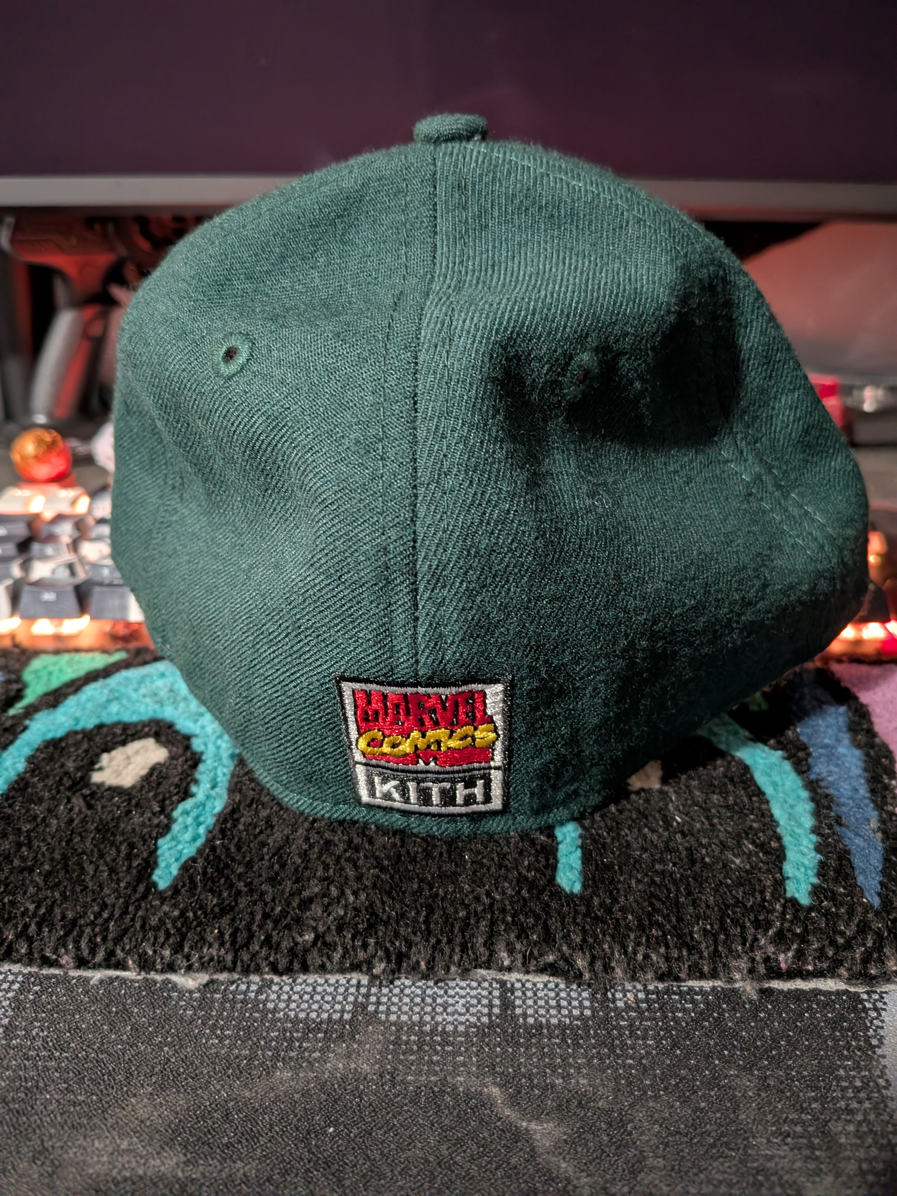 Kith × Marvel Comics Kith Green Goblin Hat - Size 7 1/4 Size ONE SIZE - 2 Thumbnail