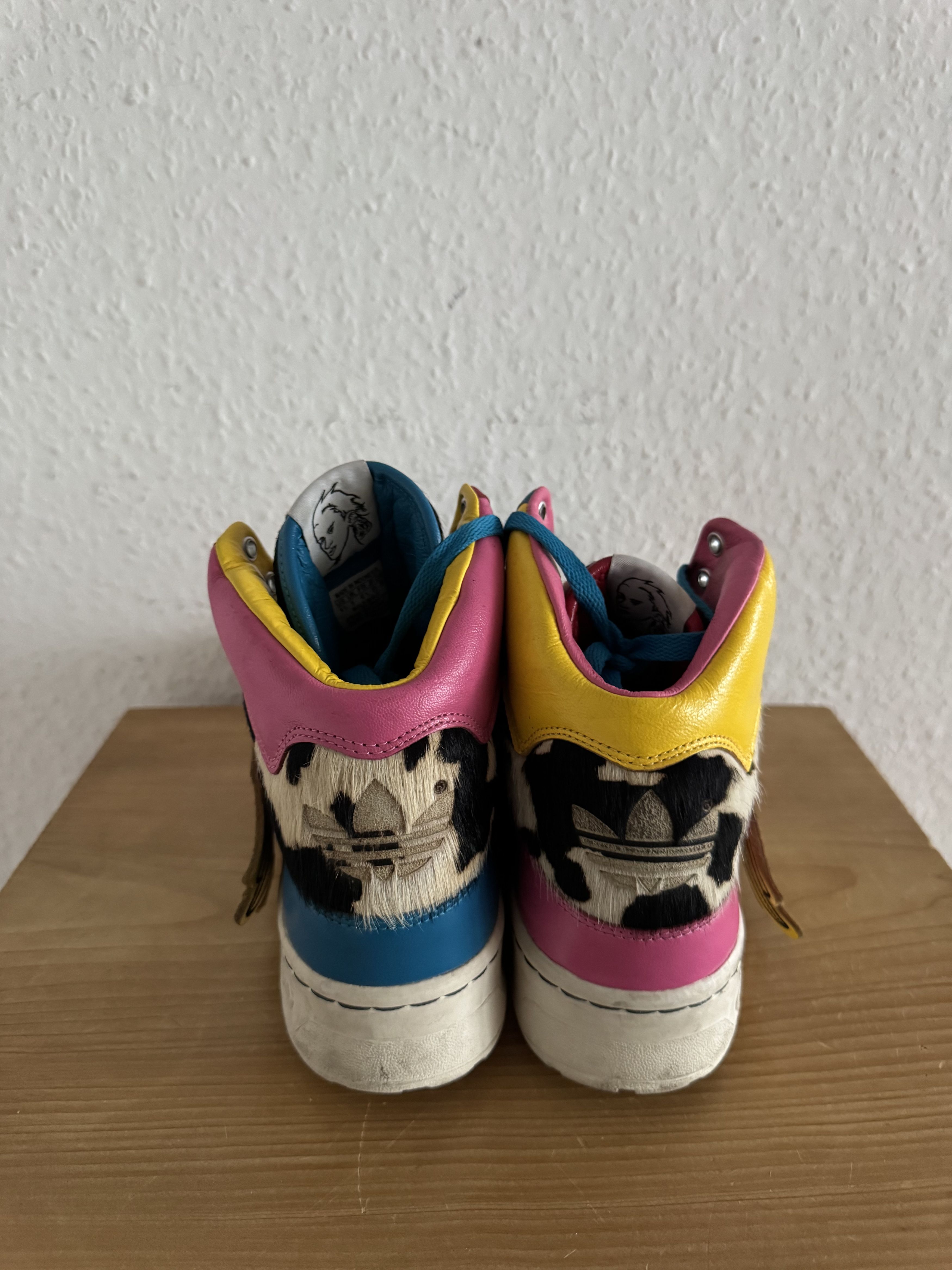 Adidas × Jeremy Scott 2NE1 Wings High Top Sneakers Size US 9.5 / EU 42-43 - 5 Thumbnail