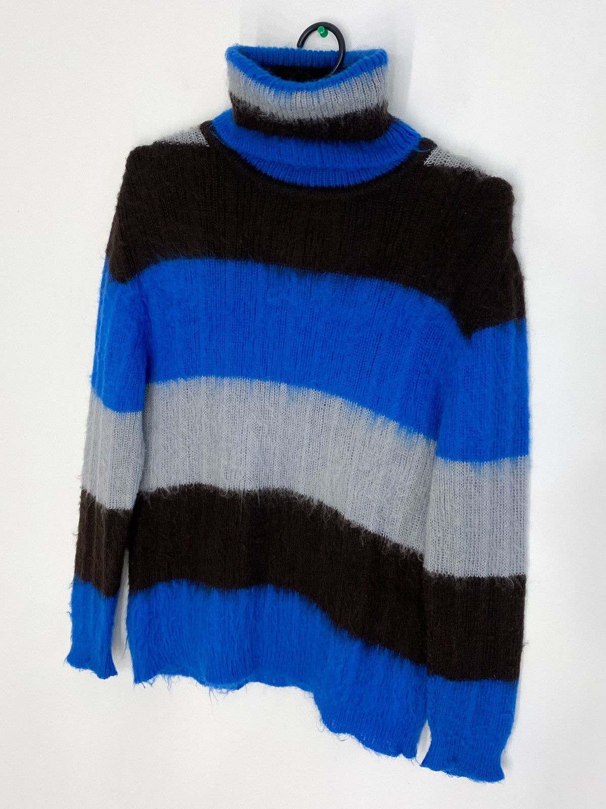 Japanese Brand Vintage 90s Japanese Mohair Unisex Hand Knit Sweater Size US S / EU 44-46 / 1 - 1 Thumbnail