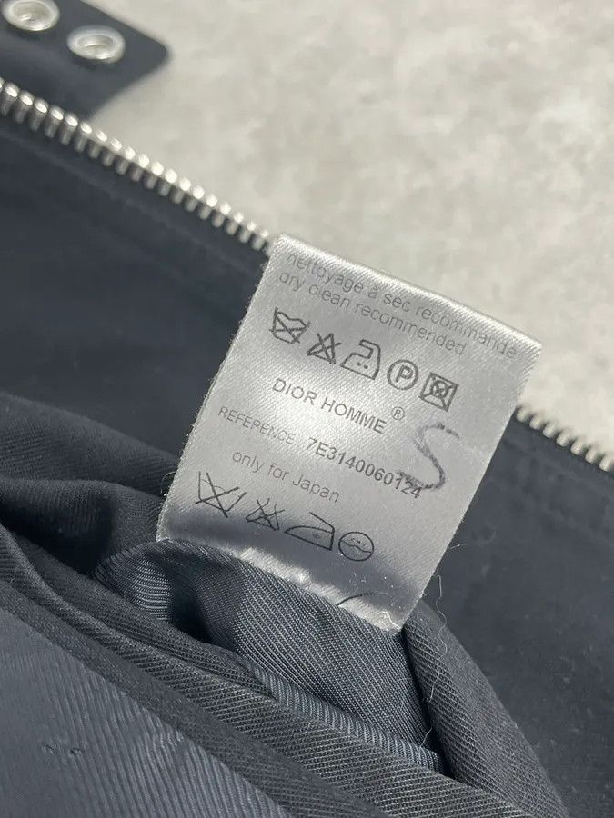 Dior SS2007 Dior Homme Black Snap Panel Cargo Jacket by Hedi Slimane Size US M / EU 48-50 / 2 - 12 Thumbnail