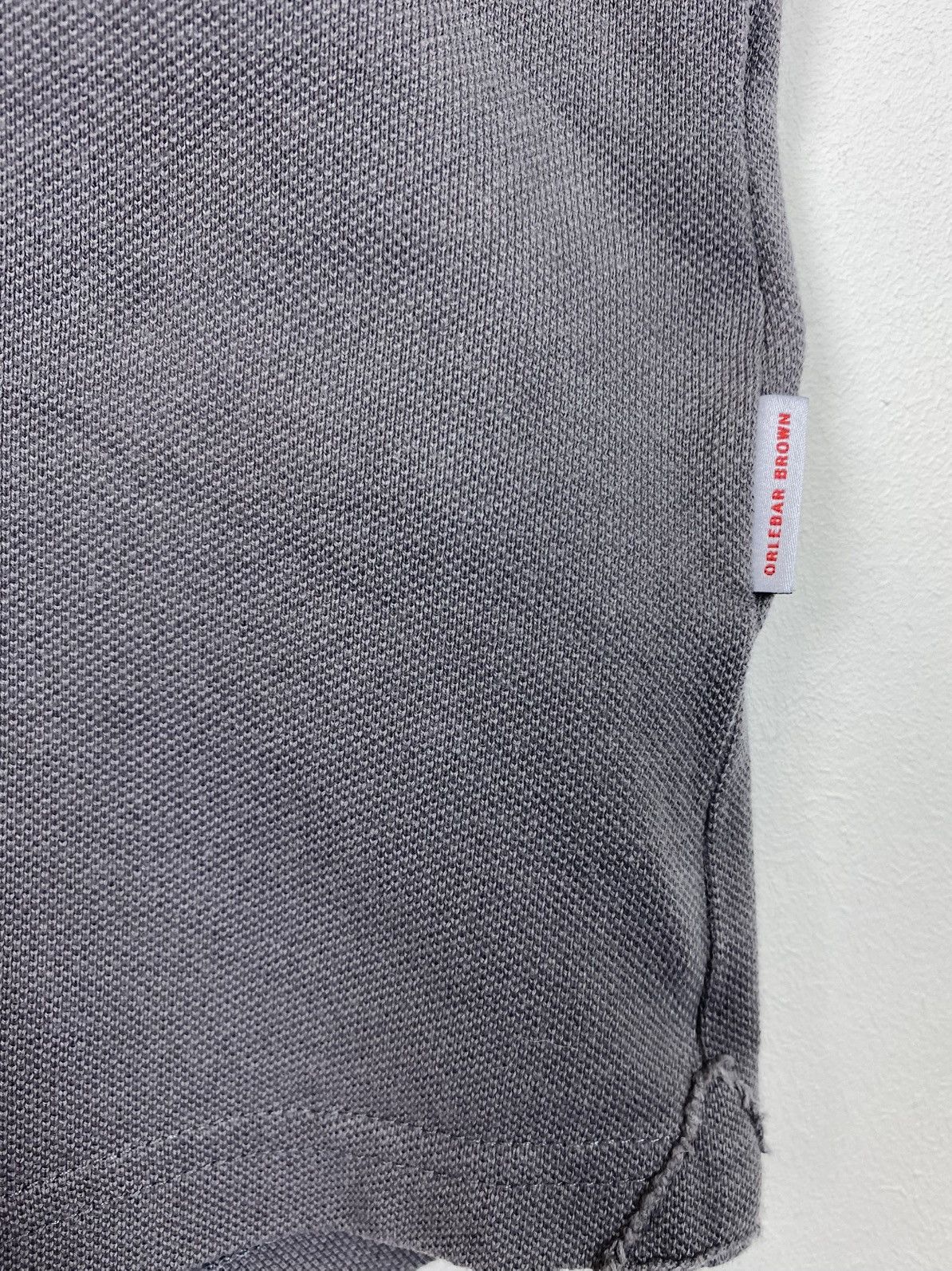 Orlebar Brown Orlebar Brown Tailored Fit Polo Shirt Men’s Size XL Gray Top Size US XL / EU 56 / 4 - 5 Thumbnail