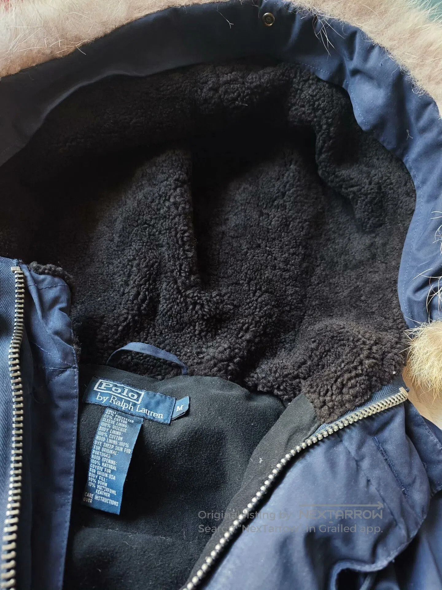 Polo Ralph Lauren polo ralph lauren fur hooded parka jacket. Size US M / EU 48-50 / 2 - 5 Thumbnail