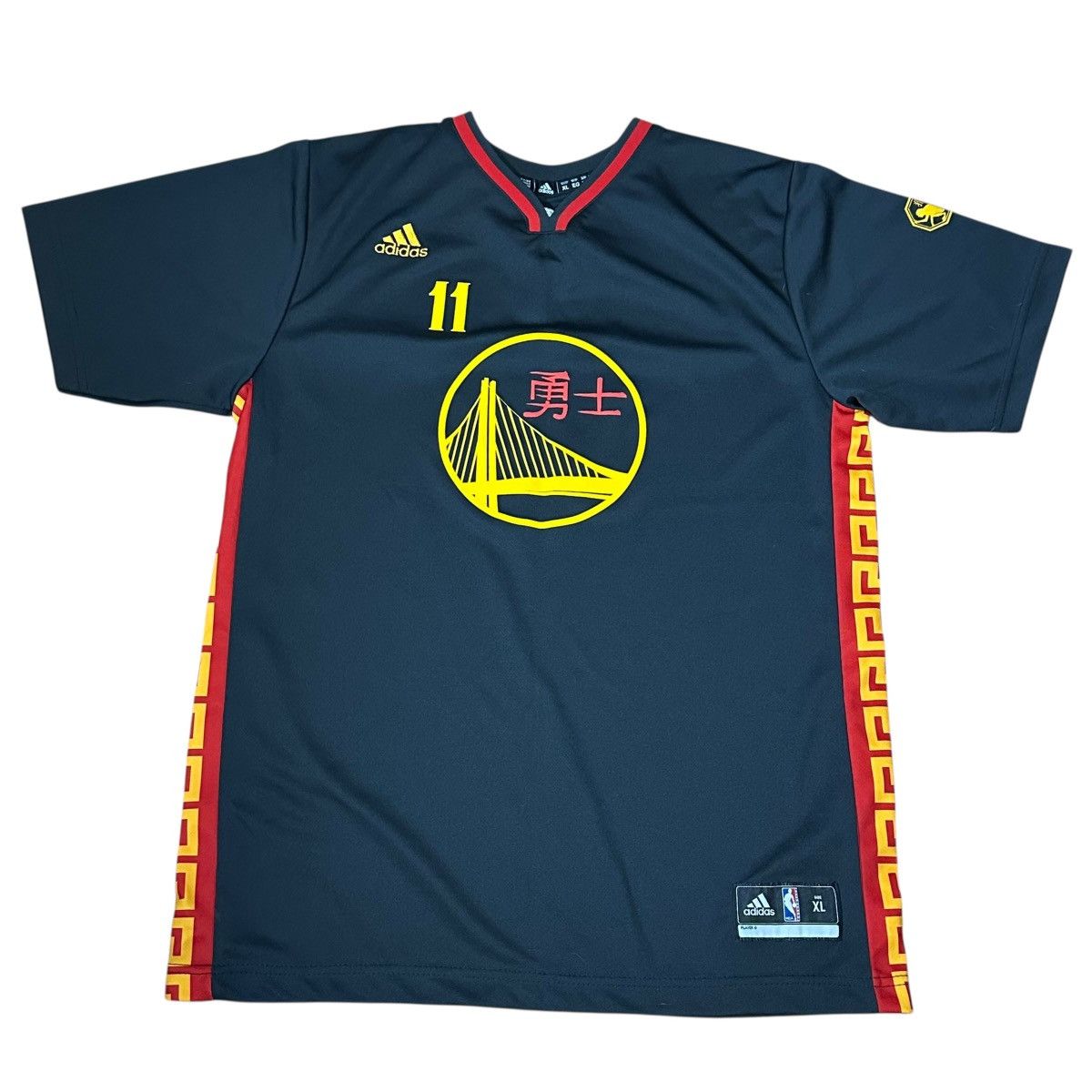 Adidas Thompson Warriors Chinese New Year Jersey Youth XL Mens S Size US S / EU 44-46 / 1 - 1 Thumbnail