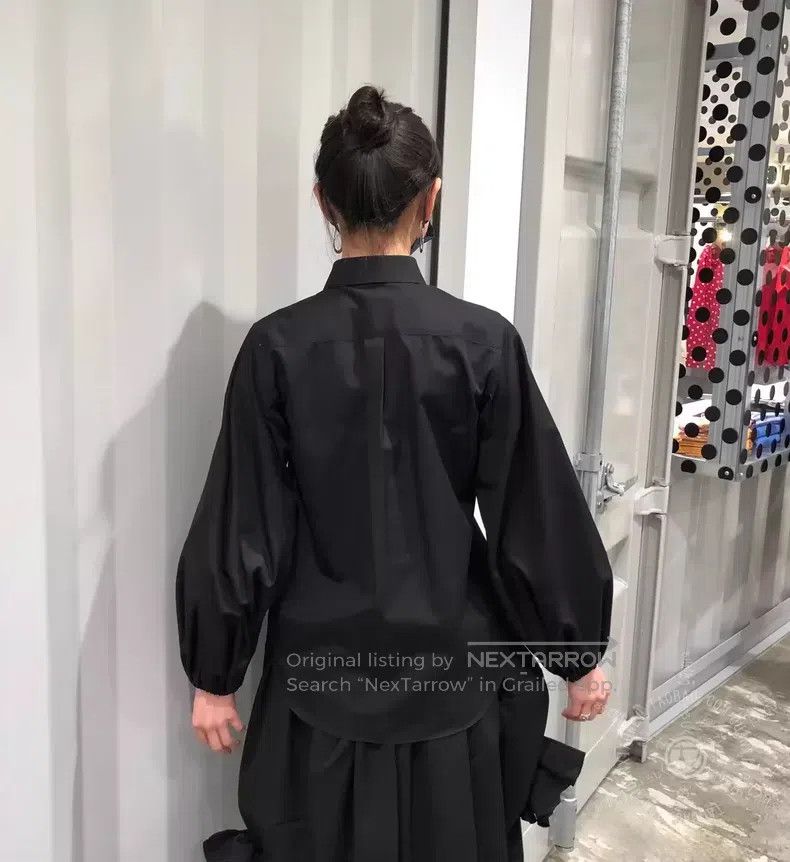 Comme des Garcons Comme Des Garcons Elastic bubble sleeve pointed collar shi Size S / US 4 / IT 40 - 3 Thumbnail
