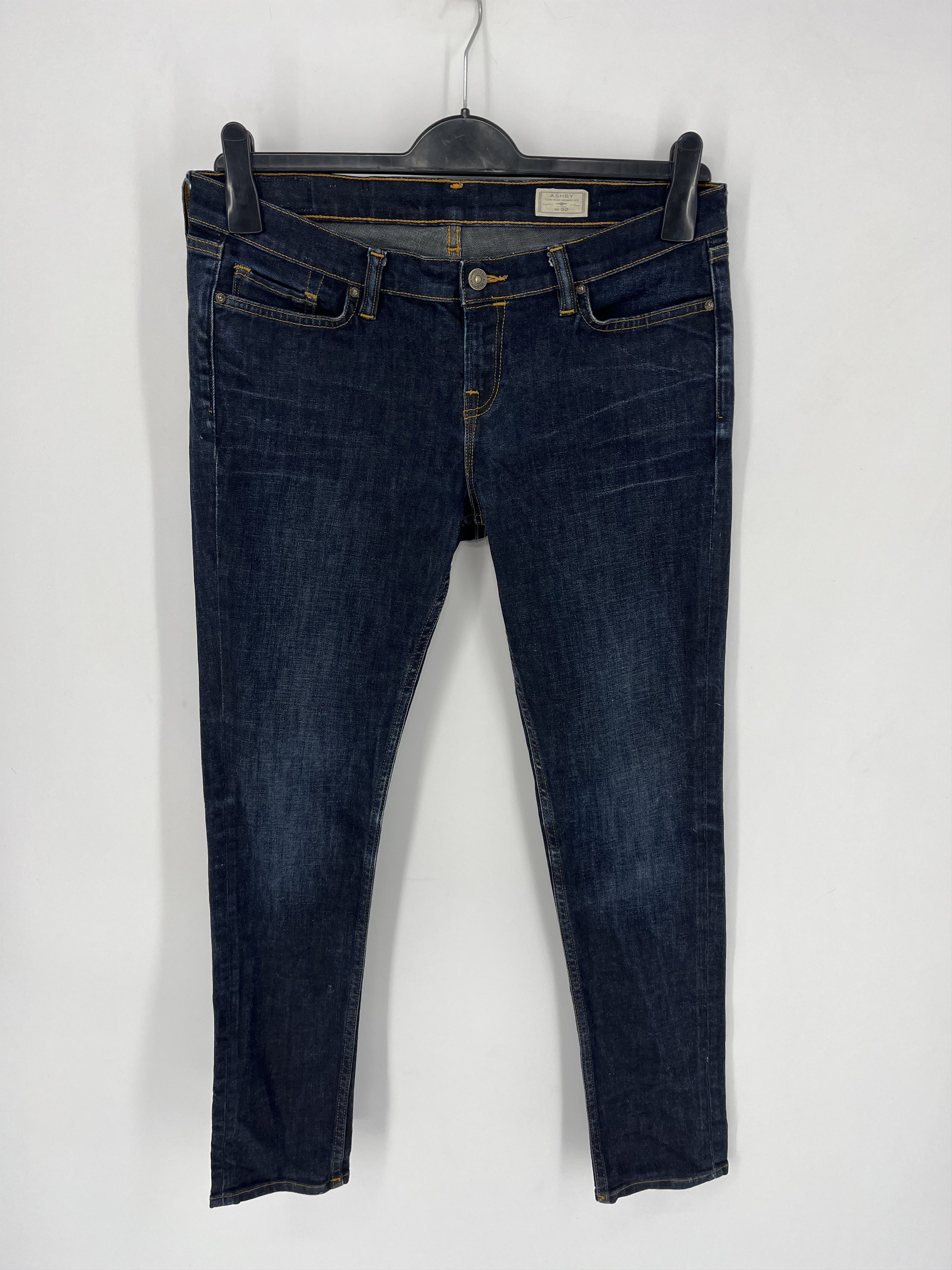 Allsaints Allsaints Rinse Skinny Runner mens jeans y2k luxury pants Size US 32 / EU 48 - 1 Thumbnail