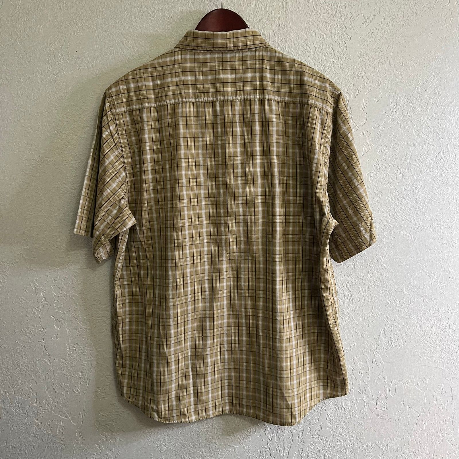 No Fear Vintage No Fear Shirt Mens Large beige Plaid Button Up Size US L / EU 52-54 / 3 - 5 Thumbnail