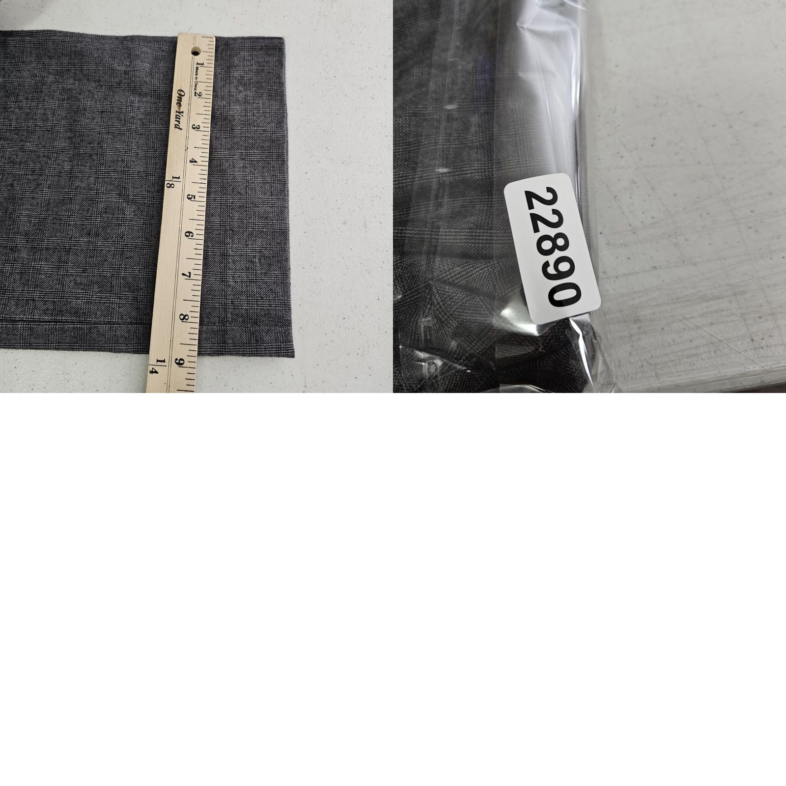 Kenneth Cole KENNETH COLE REACTION Pants Mens 30x32 Gray Plaid Dress Slacks Flat Front Dress Pants Mens New Size US 30 / EU 46 - 9 Thumbnail