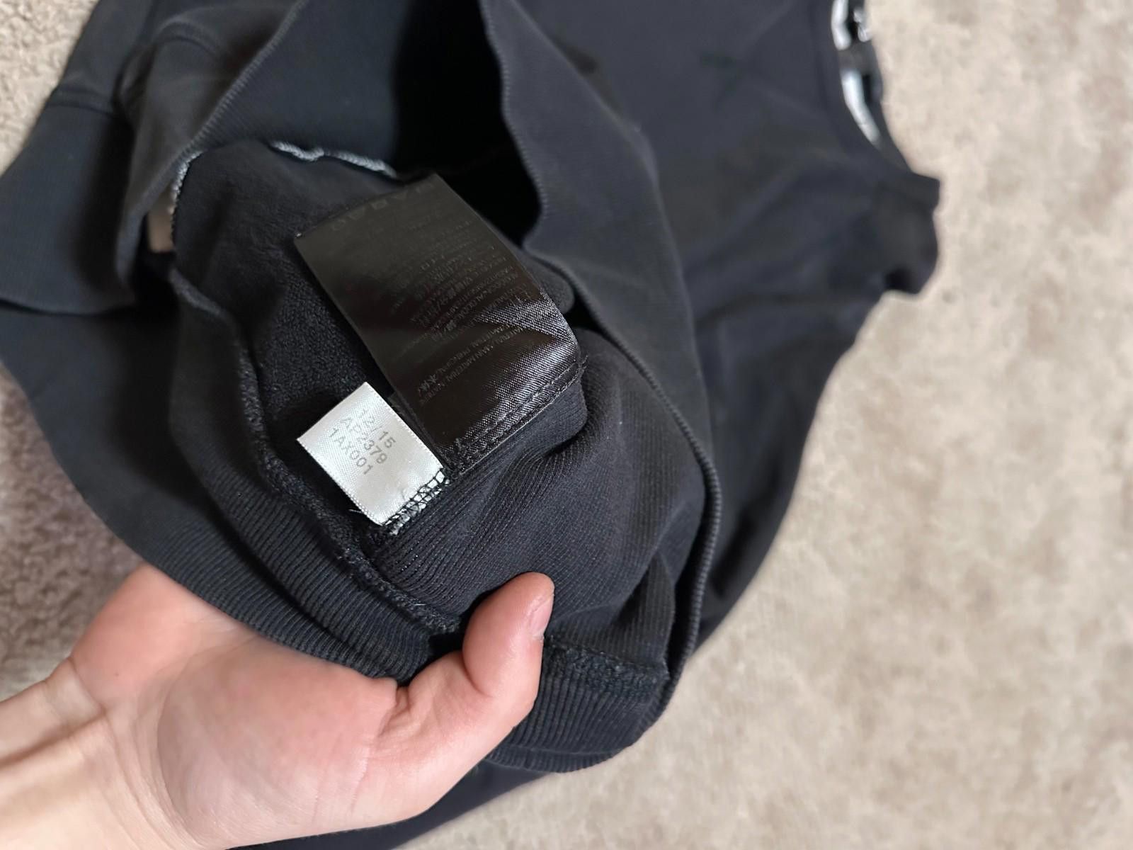 Yohji Yamamoto Y-3 Mens Sweatshirt Medium Black Yohji Yamamoto Adidas Logo Size US M / EU 48-50 / 2 - 7 Thumbnail