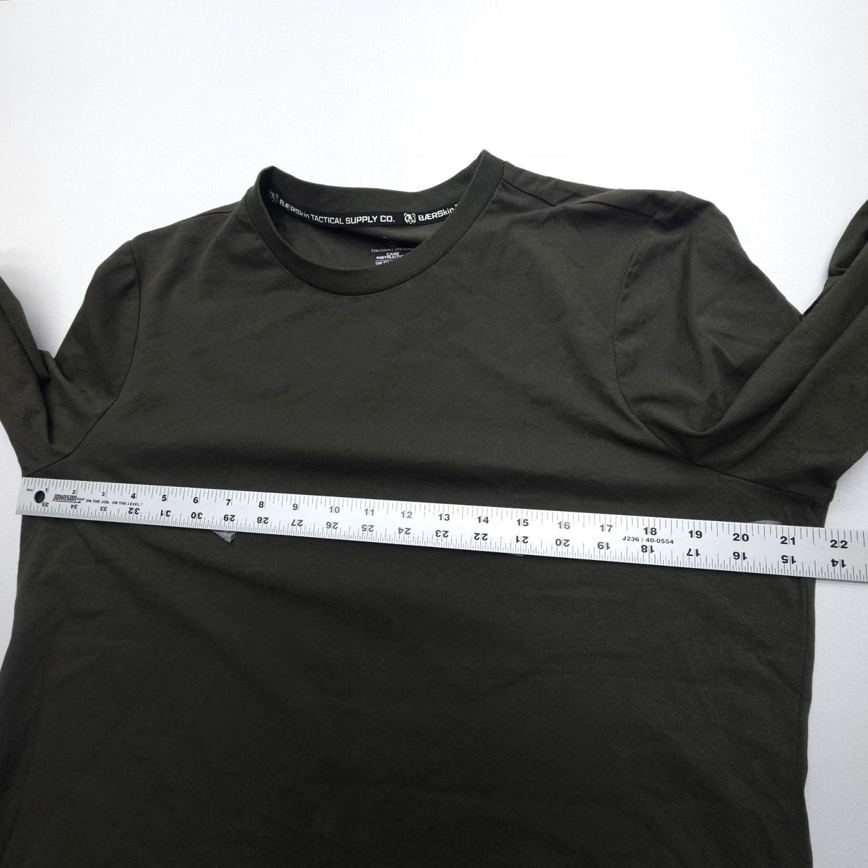 Vintage BaerSkin Tactical T-Shirt Womens Large Green Long Sleeve Casual Shirt USA Size L / US 10 / IT 46 - 6 Thumbnail