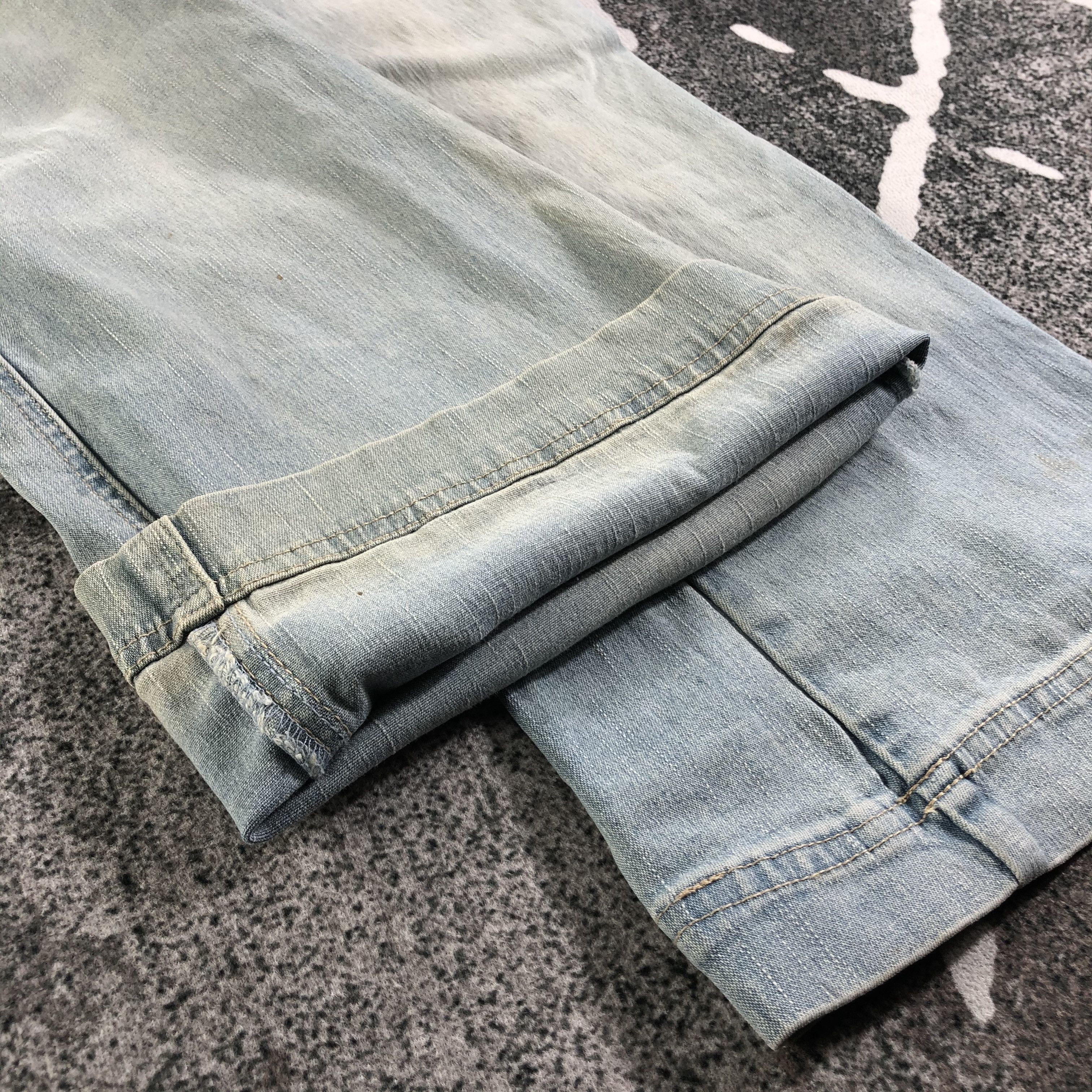Japanese Brand Vintage Japanese Brand Bush Pants Flared Jeans KJ2417 Size US 28 / EU 44 - 5 Thumbnail