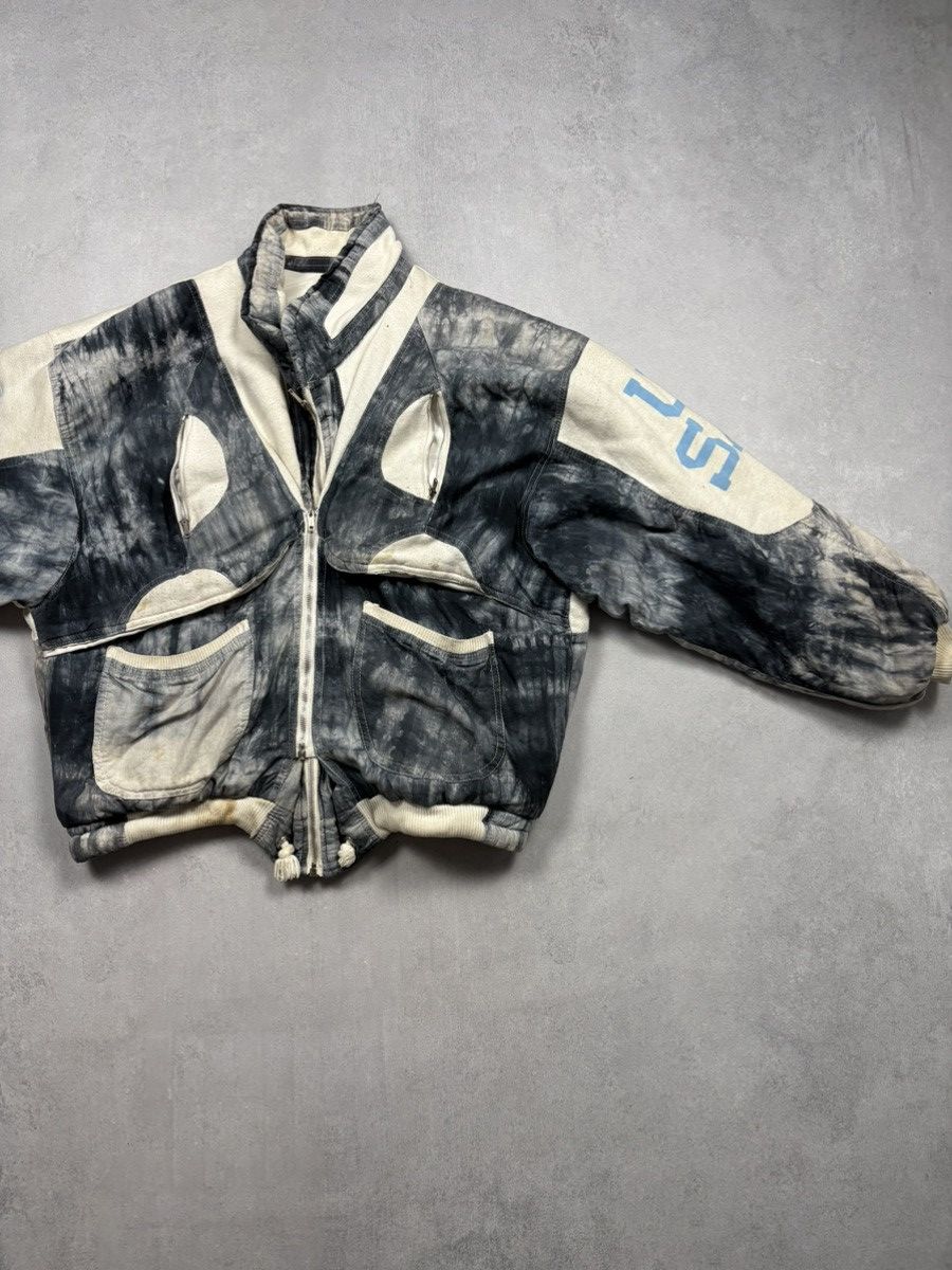 NBA Vintage Los Angeles Lakers NBA Jacket USA Tie Dye Thrashed Size US XL / EU 56 / 4 - 12 Thumbnail