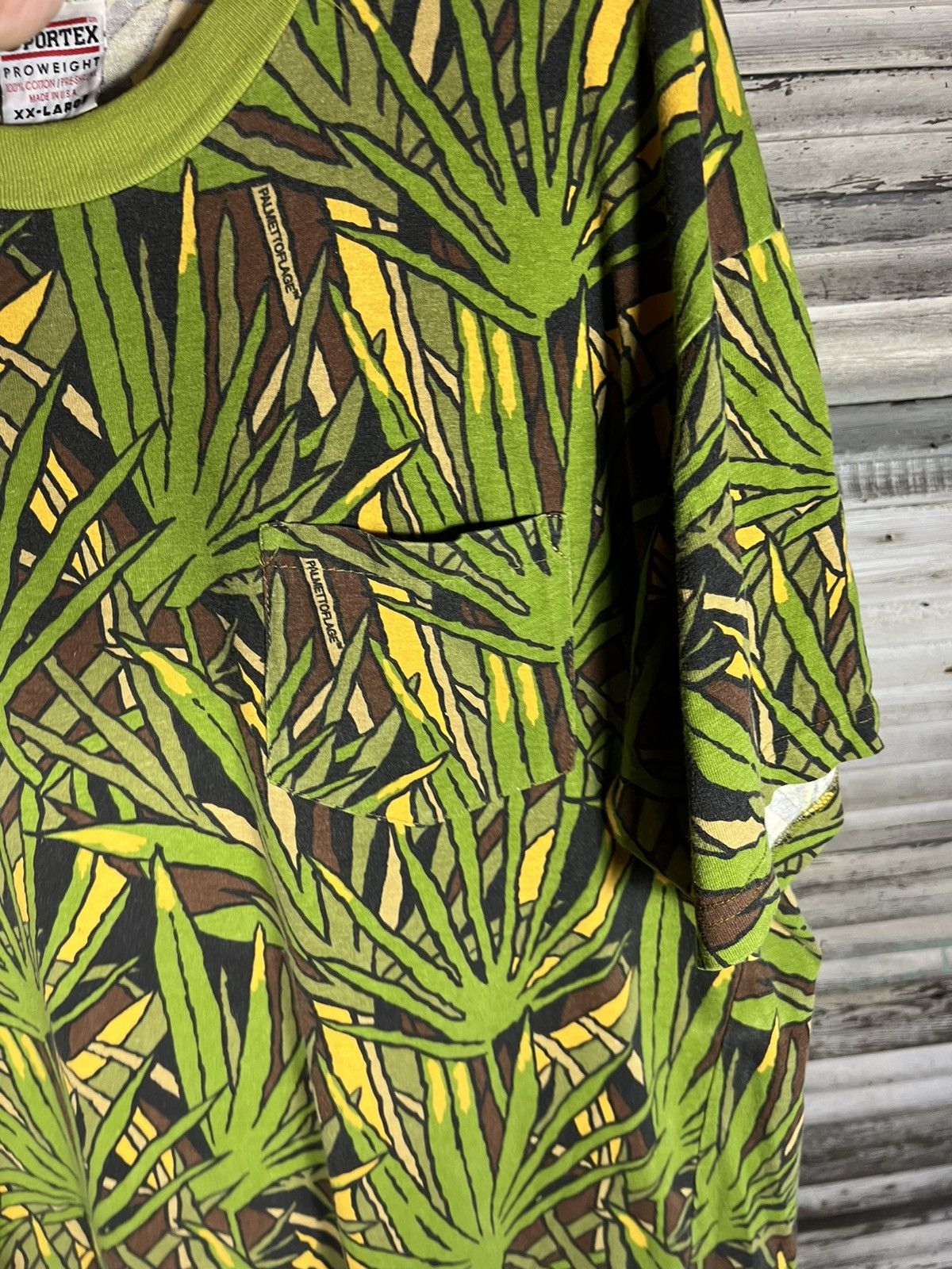 Vintage Vintage Palmetto Camo Shirt Size US XXL / EU 58 / 5 - 4 Thumbnail