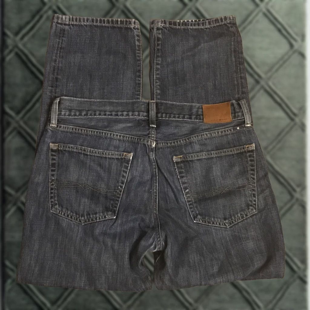 Lucky Brand Lucky Brand 221 Original Straight Denim Jeans Mens 33 x 30 Blue Cotton Belt Loops Pockets Regular Vintage: No Size US 33 - 1 Thumbnail