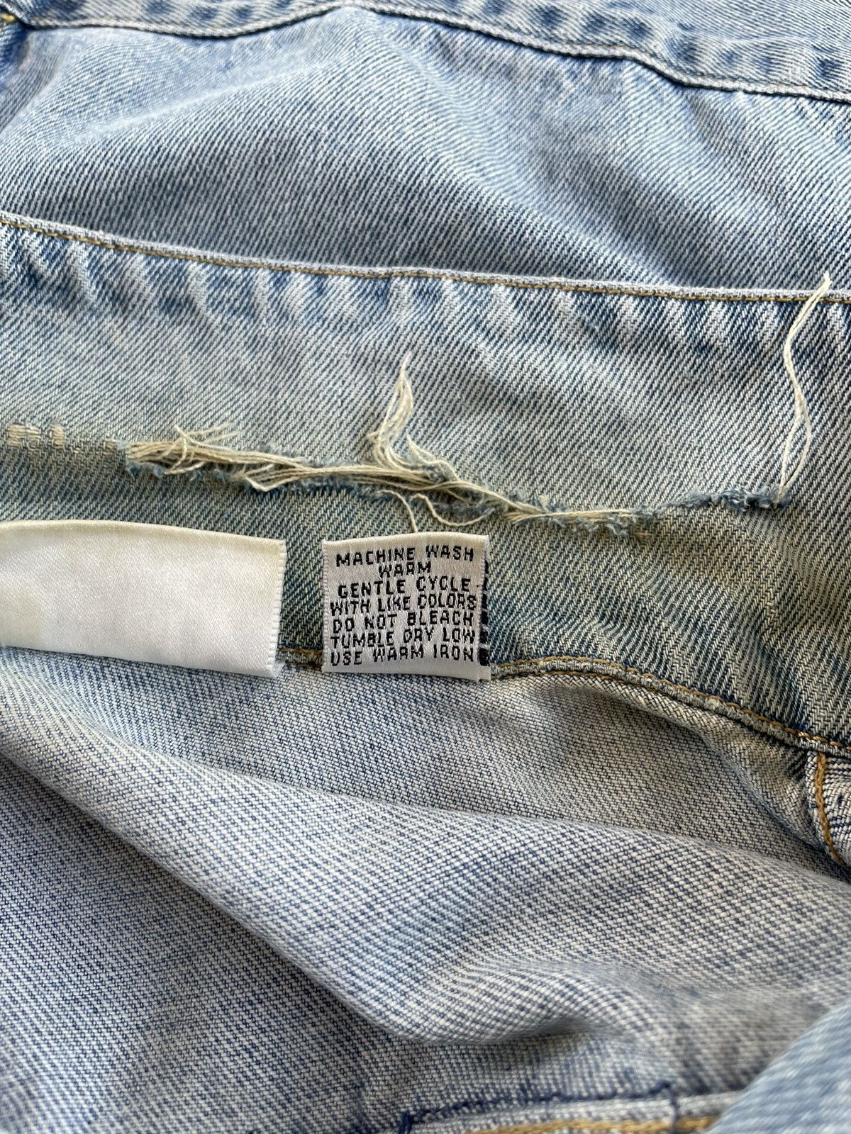 DKNY Vintage Dkny Denim Jacket Size US S / EU 44-46 / 1 - 9 Thumbnail