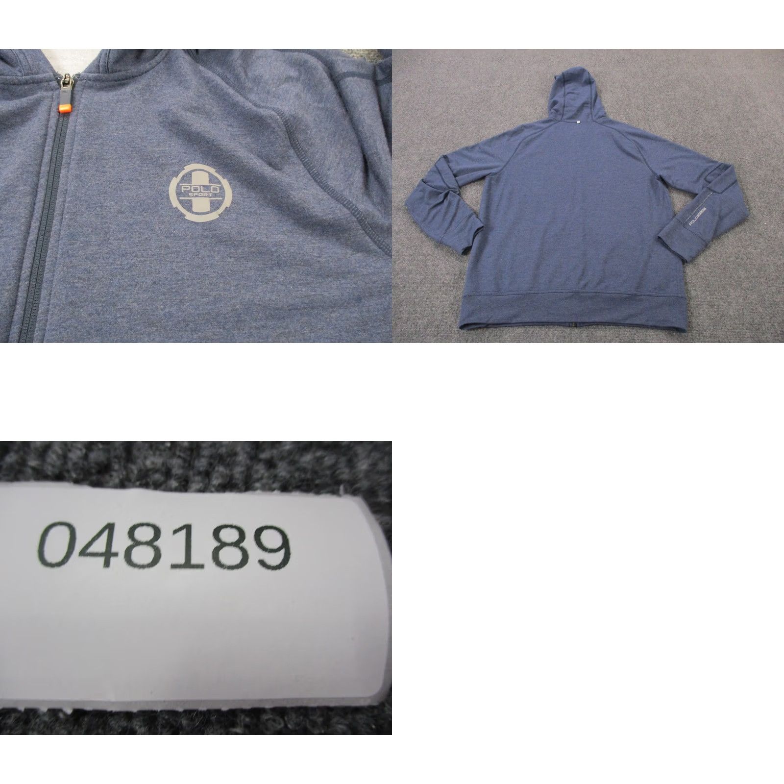 Polo Ralph Lauren Polo Ralph Lauren Jacket Mens L Blue Logo Windbreaker Hoodie Casual Zip Full Zip Pockets Stretch Size US L / EU 52-54 / 3 - 8 Thumbnail