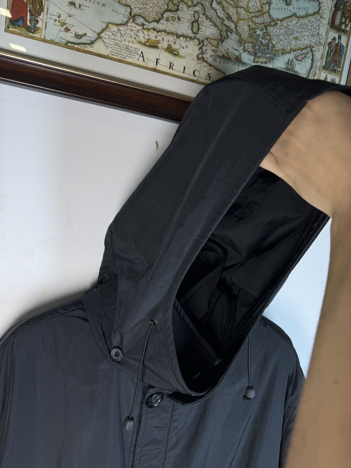 Yves Saint Laurent Winter Black YSL Jacket Parka Warm YSL Parka Size US XL / EU 56 / 4 - 7 Thumbnail